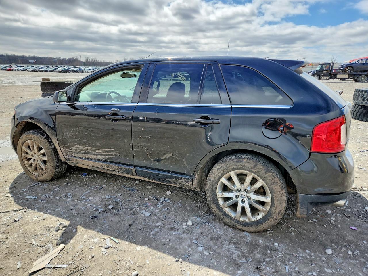2012 Ford Edge Limited Black vin: 2FMDK3KC2CBA48697