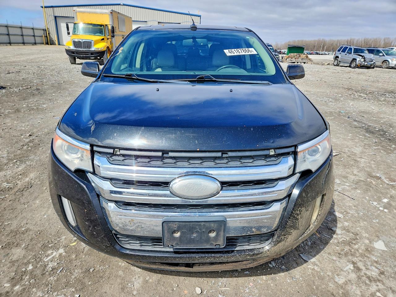 2012 Ford Edge Limited Black vin: 2FMDK3KC2CBA48697