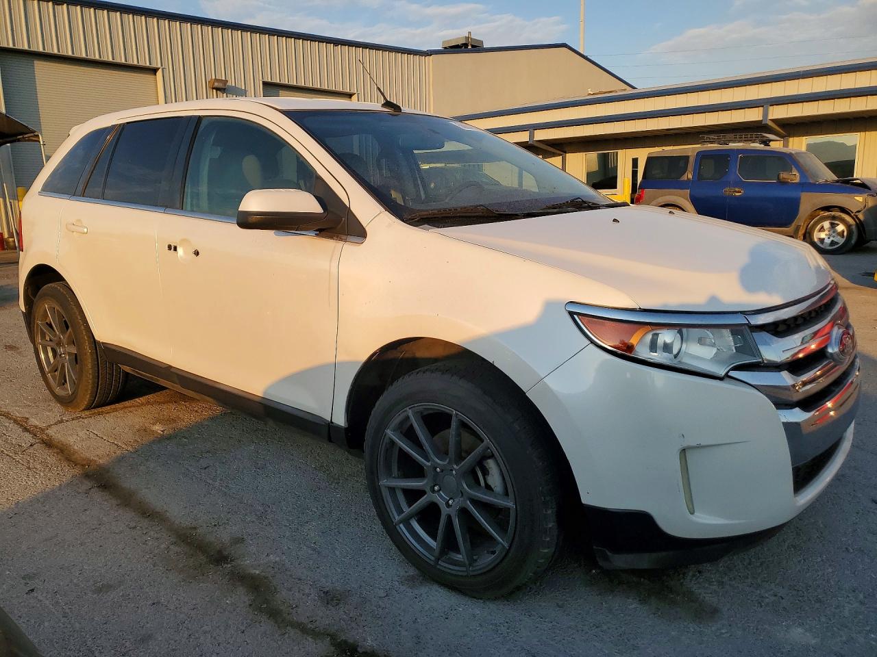 2013 Ford Edge Белый vin: 2FMDK3KC2DBA15166