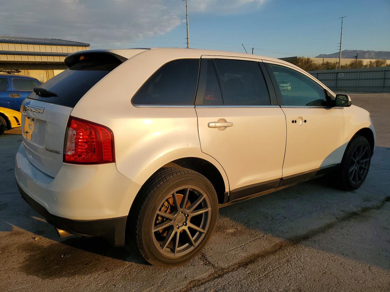 2013 Ford Edge Белый vin: 2FMDK3KC2DBA15166
