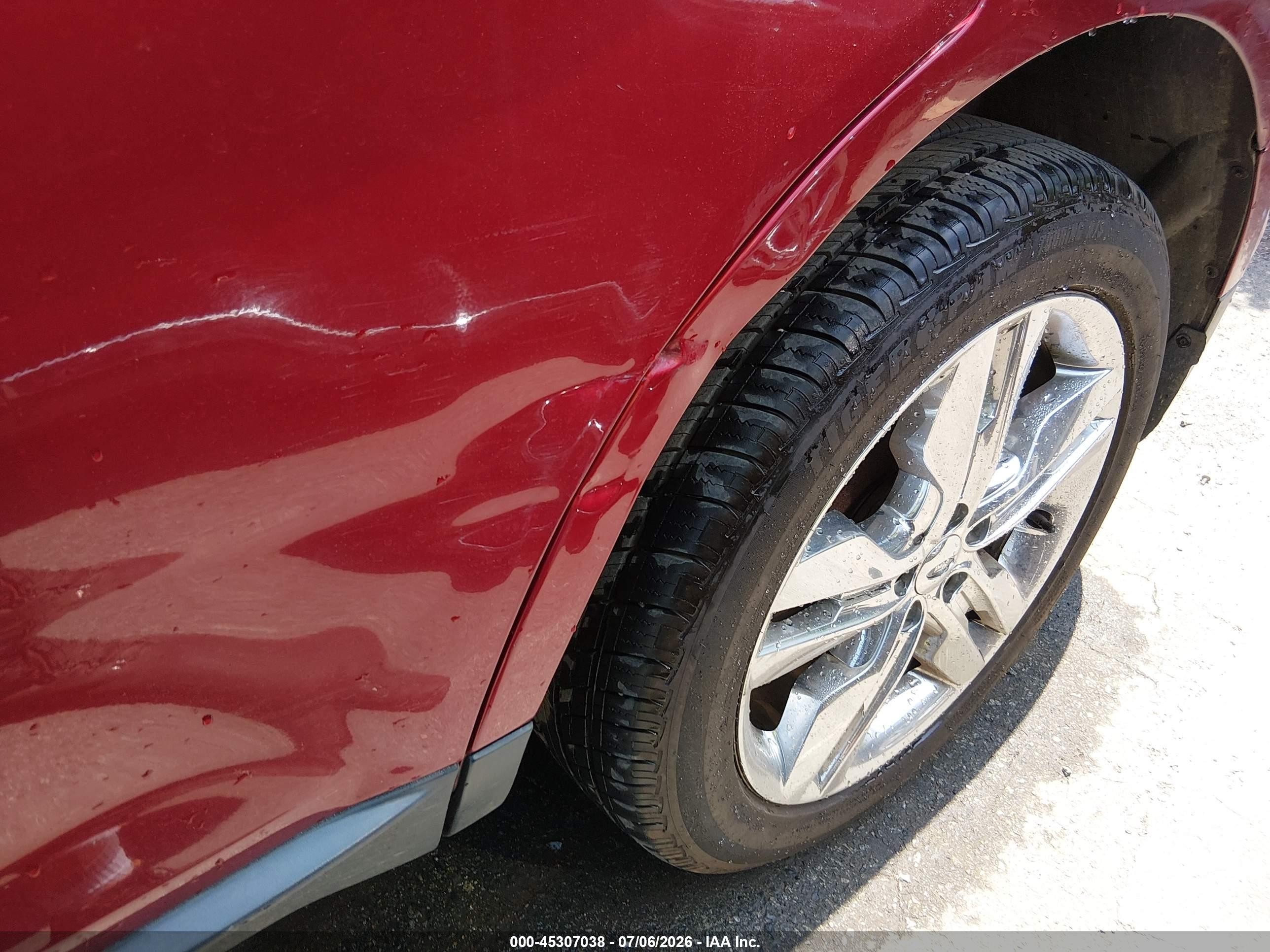 2013 Ford Edge Limited Red vin: 2FMDK3KC2DBA33201