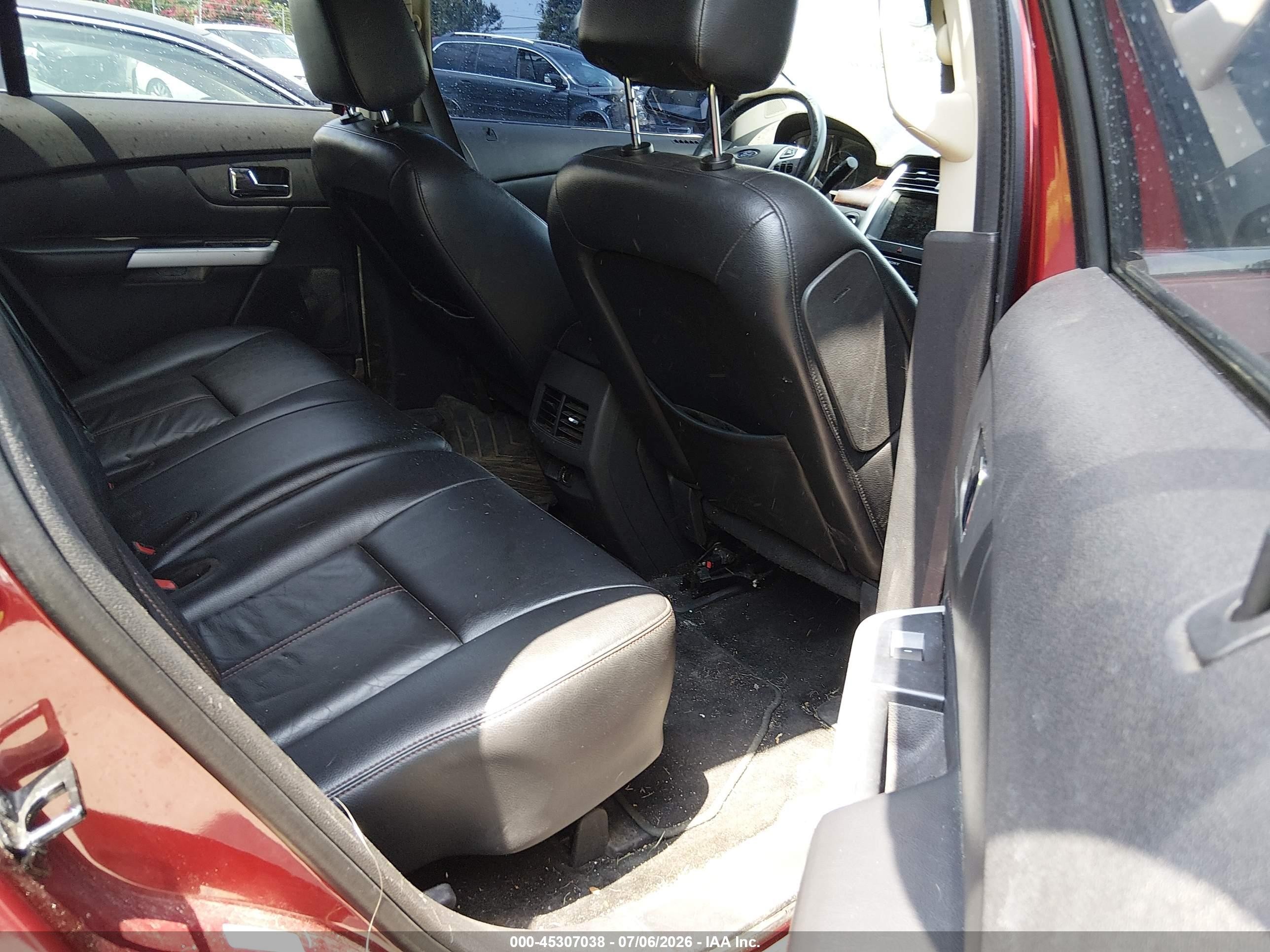 2013 Ford Edge Limited Red vin: 2FMDK3KC2DBA33201