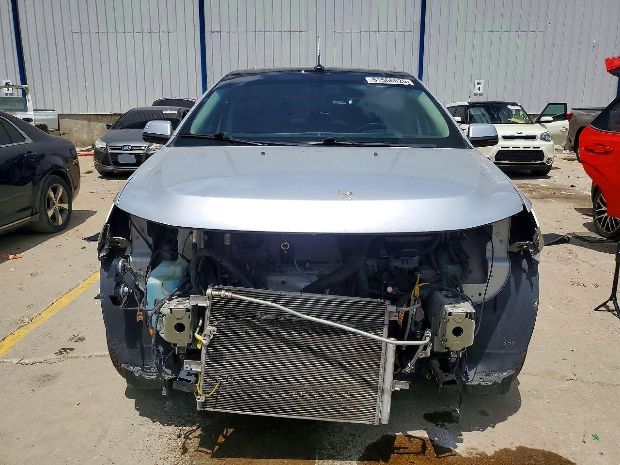 2013 Ford Edge Limited Silver vin: 2FMDK3KC2DBA63203