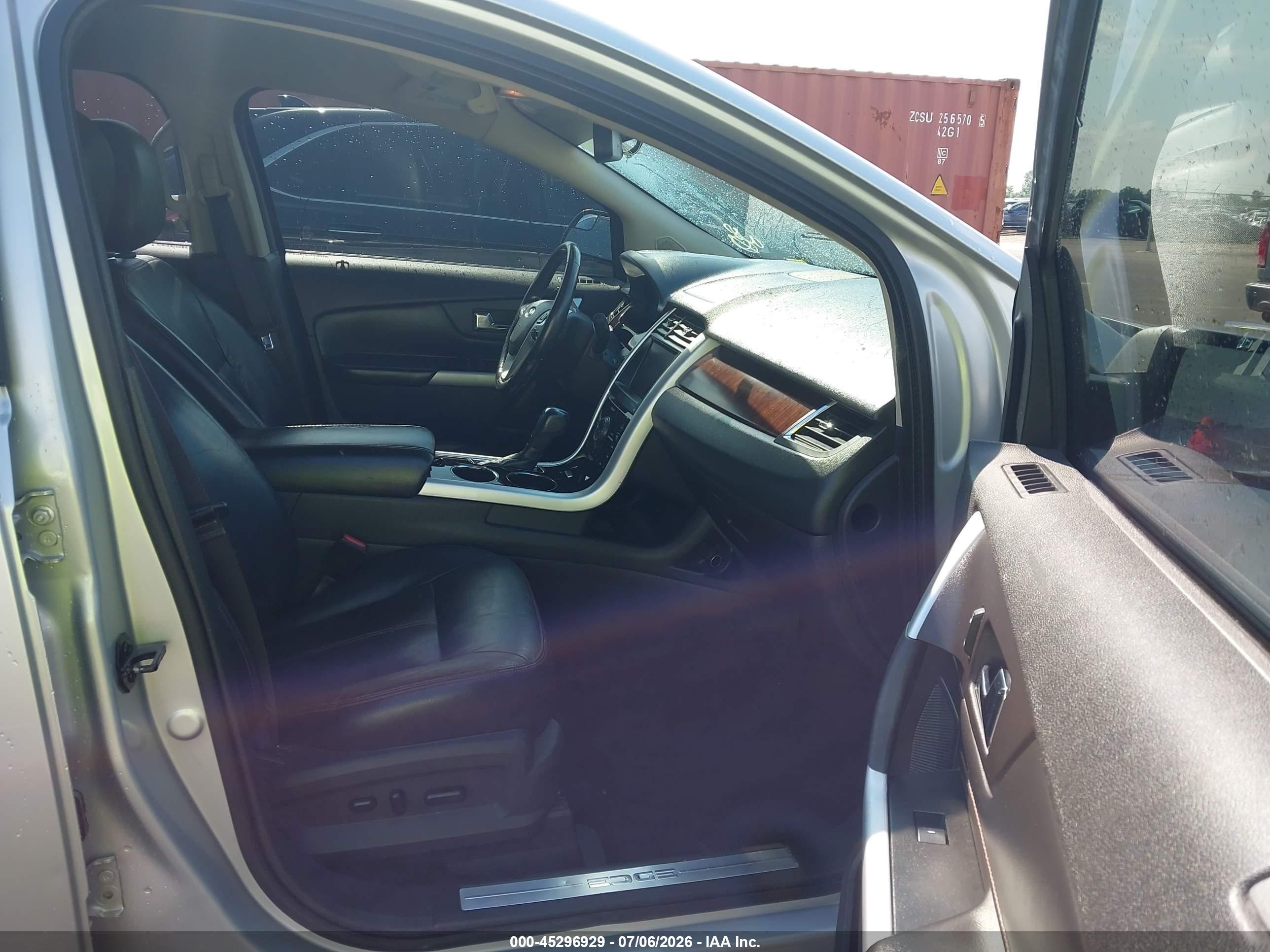 2013 Ford Edge Limited Silver vin: 2FMDK3KC2DBA76937