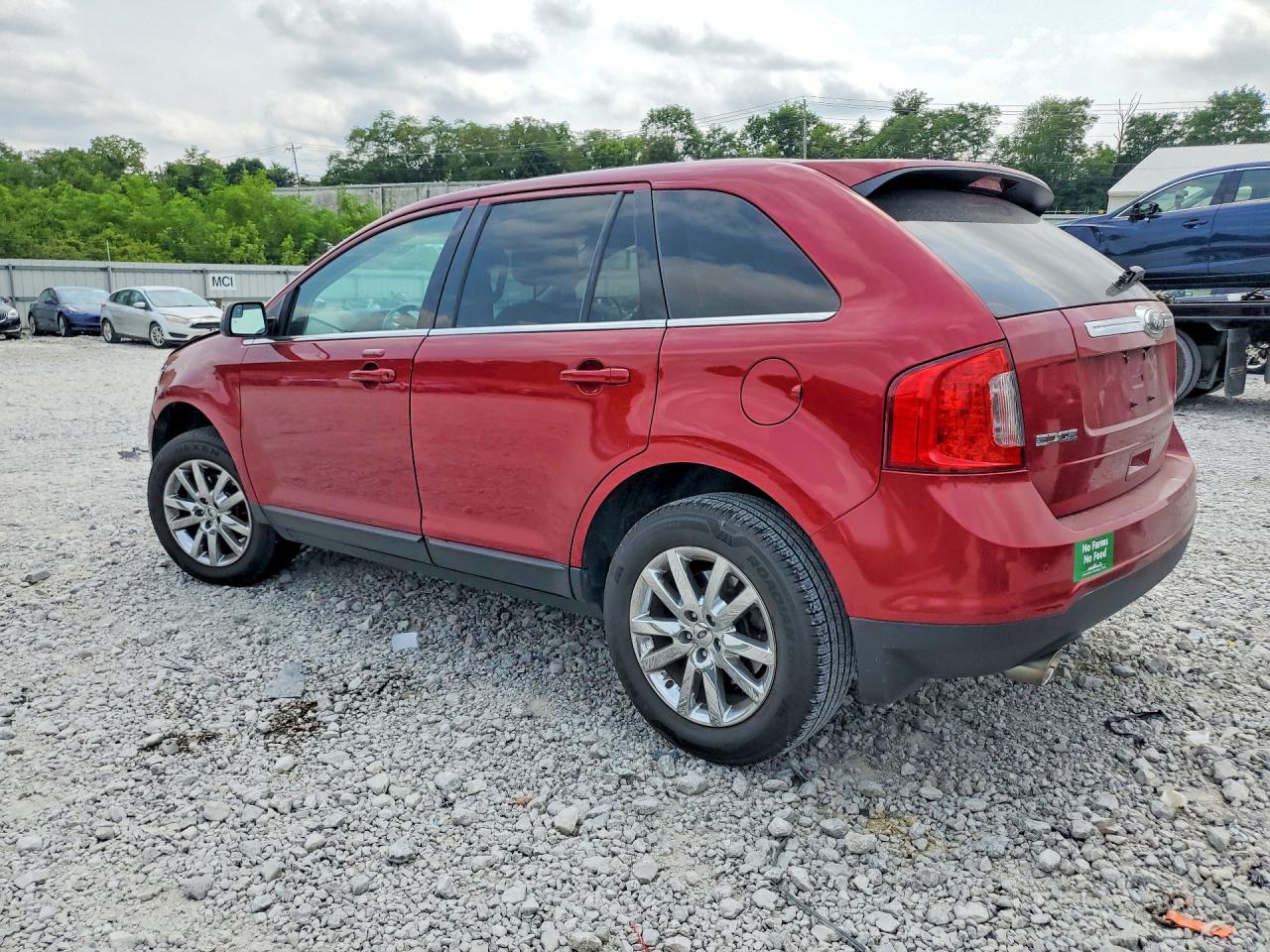 2013 Ford Edge Limited Burgundy vin: 2FMDK3KC2DBB02212