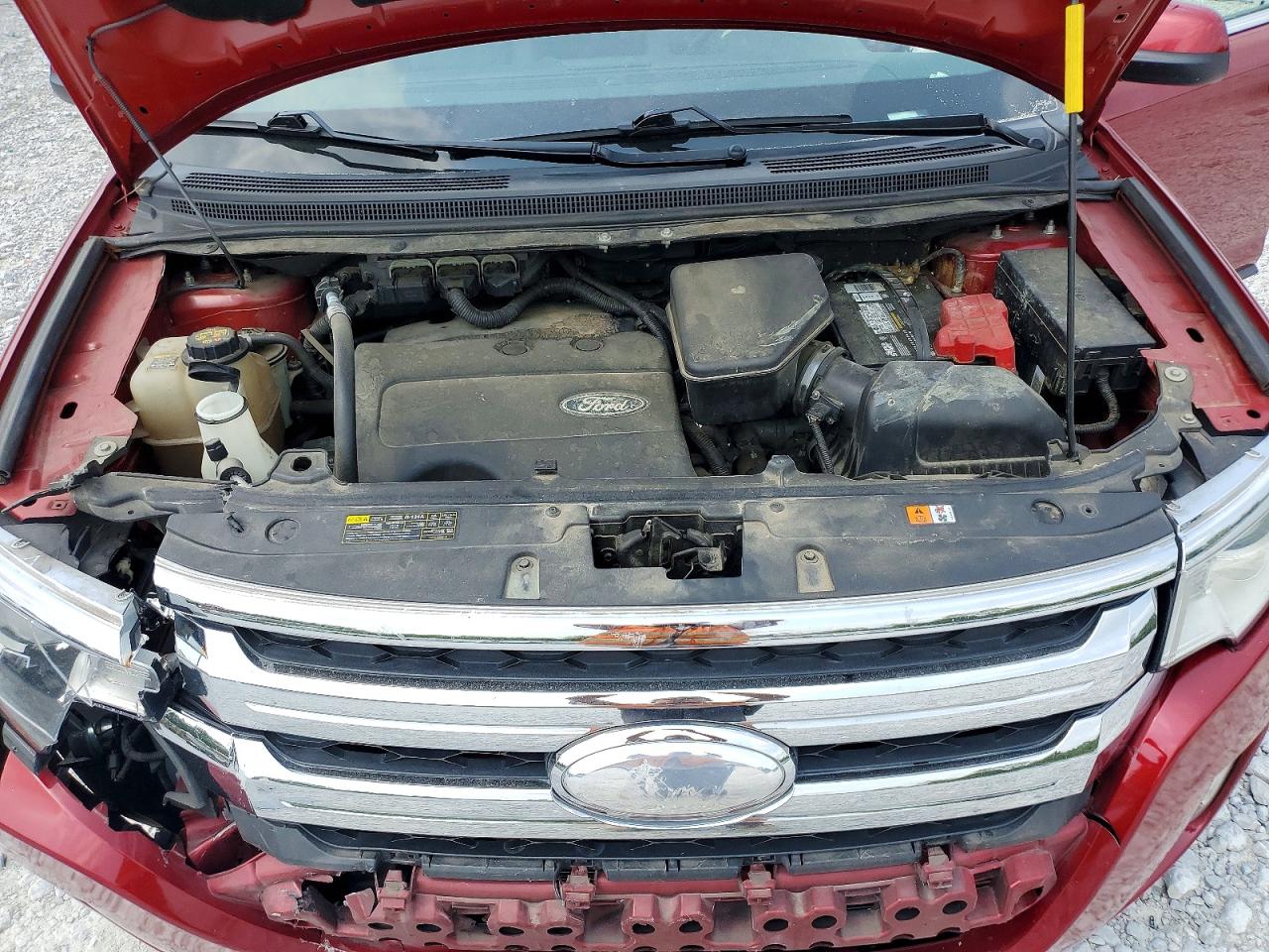 2013 Ford Edge Limited Burgundy vin: 2FMDK3KC2DBB02212