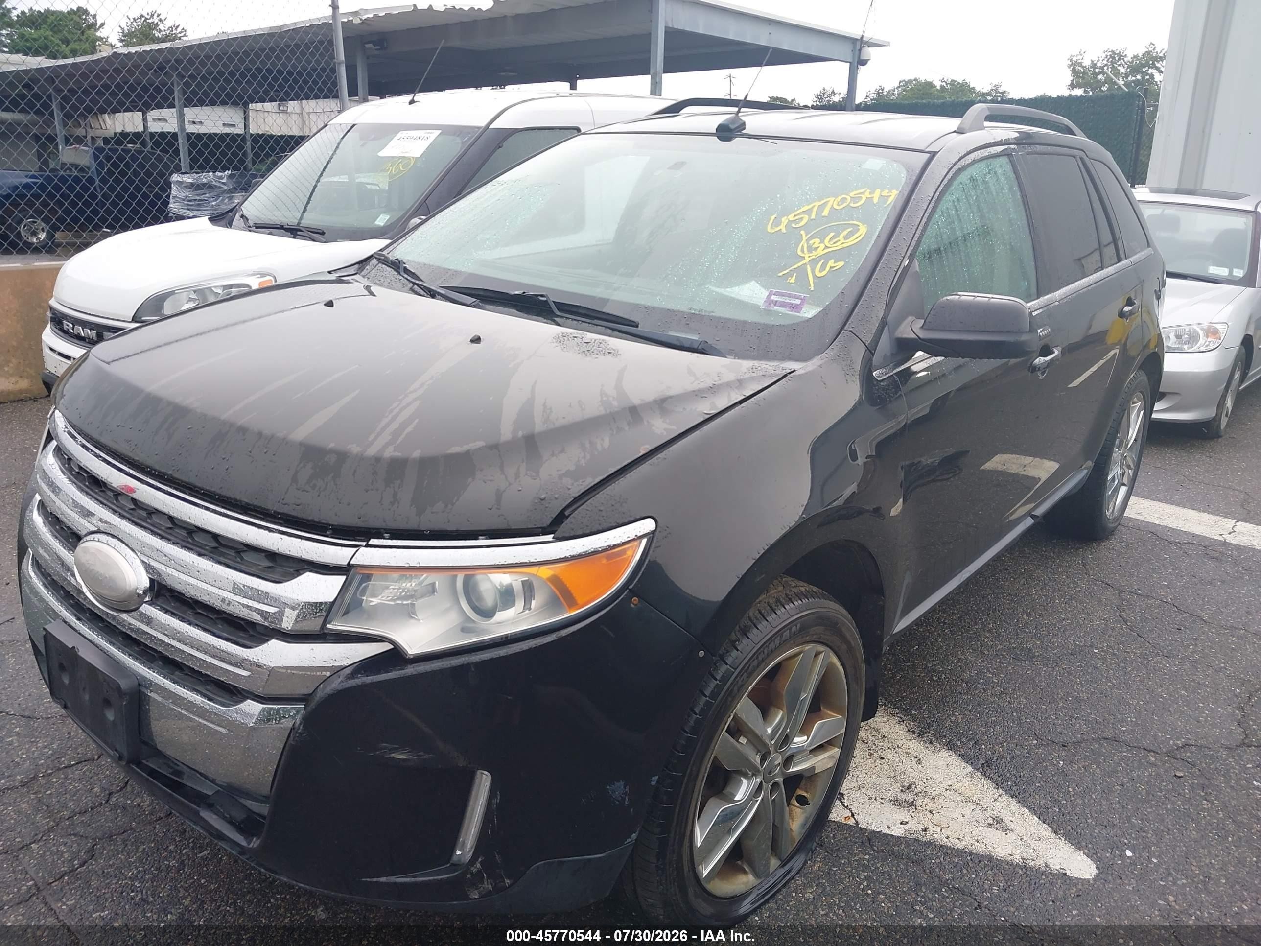 2013 Ford Edge Limited Black vin: 2FMDK3KC2DBB28132