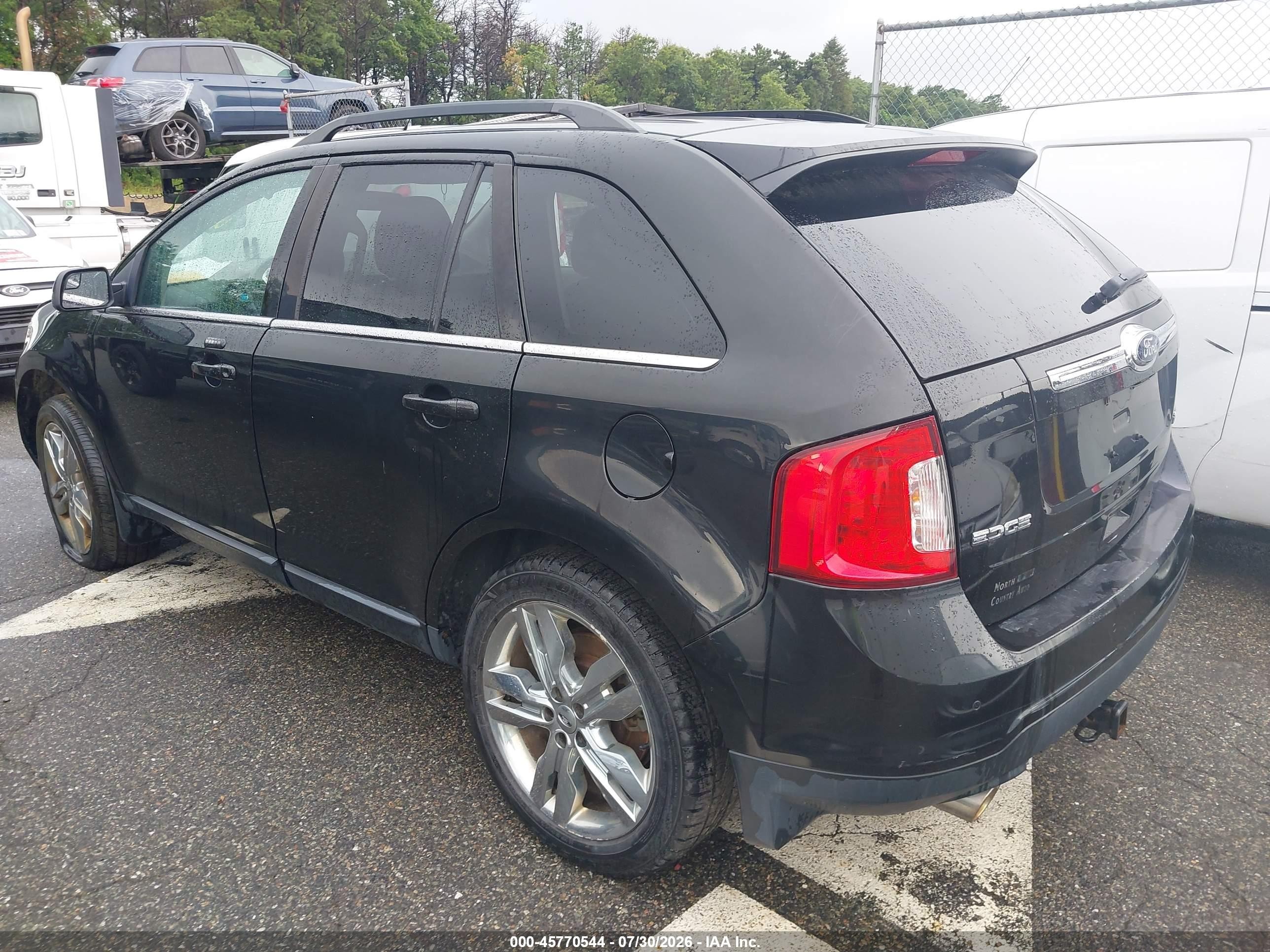 2013 Ford Edge Limited Black vin: 2FMDK3KC2DBB28132