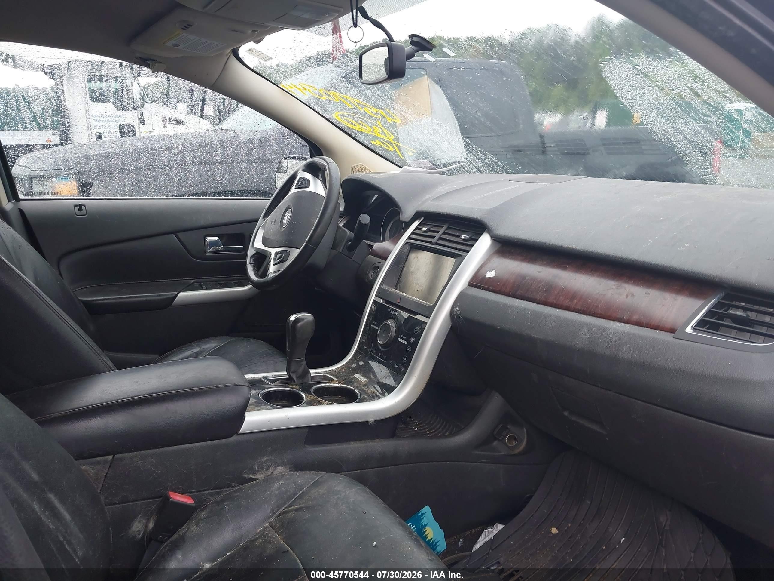 2013 Ford Edge Limited Black vin: 2FMDK3KC2DBB28132