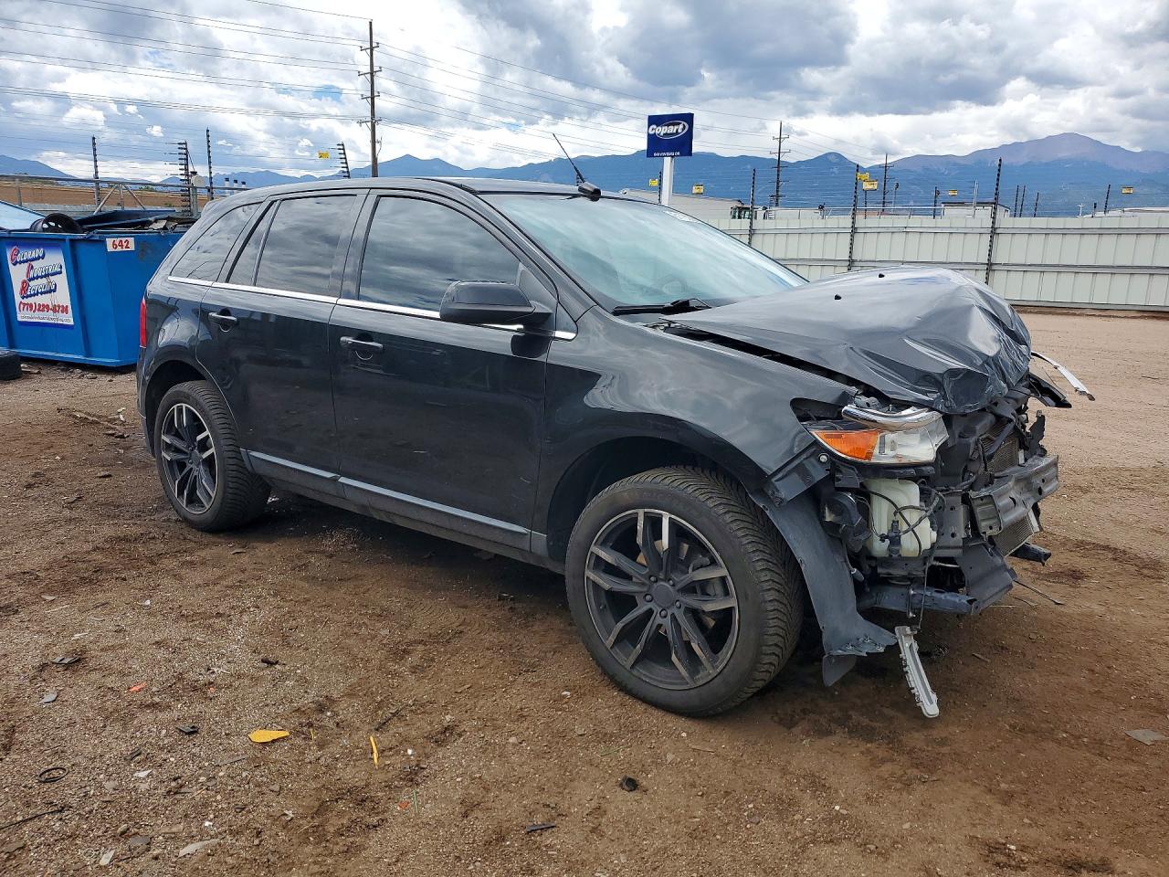 2013 Ford Edge Limited Черный vin: 2FMDK3KC2DBB54116