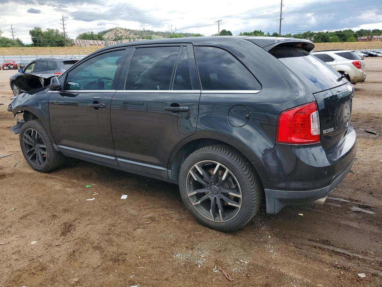 2013 Ford Edge Limited Черный vin: 2FMDK3KC2DBB54116