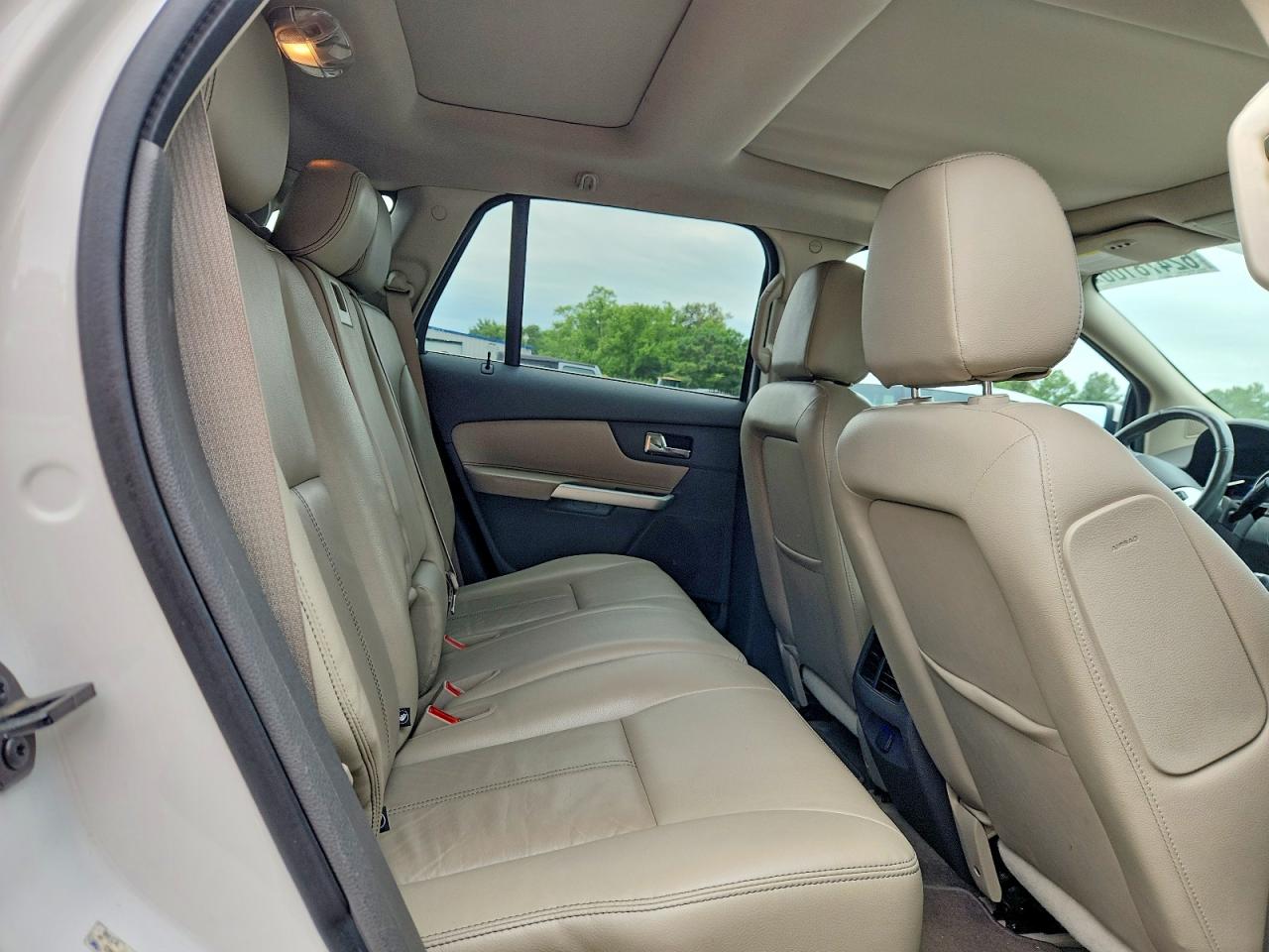 2013 Ford Edge Limited White vin: 2FMDK3KC2DBB57016