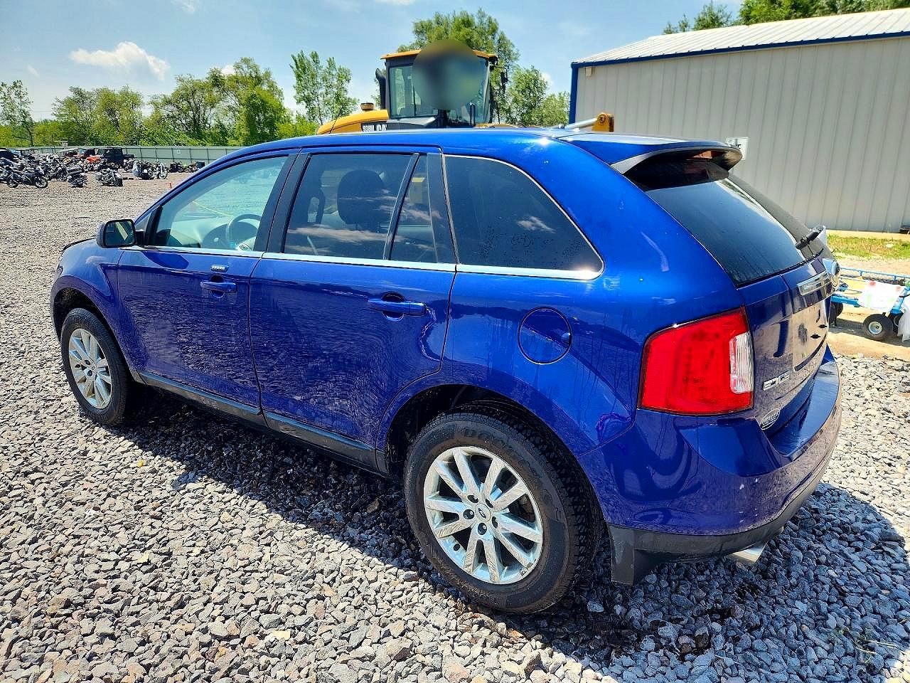 2013 Ford Edge Limited Blue vin: 2FMDK3KC2DBC18381