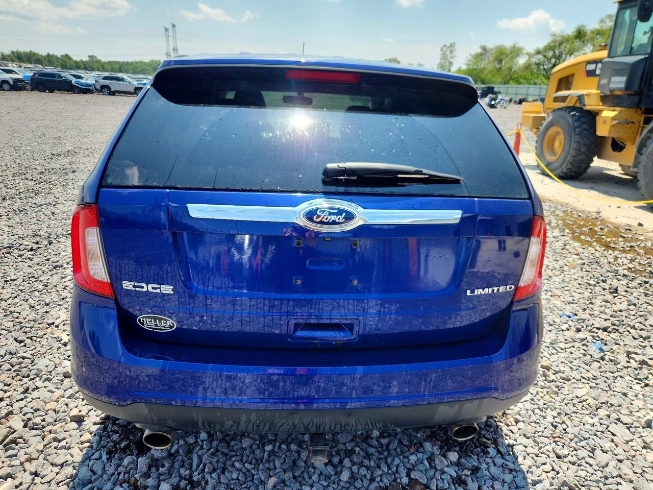 2013 Ford Edge Limited Blue vin: 2FMDK3KC2DBC18381