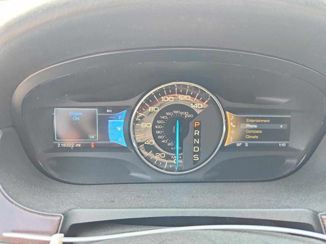 2013 Ford Edge Limited Blue vin: 2FMDK3KC2DBC18381