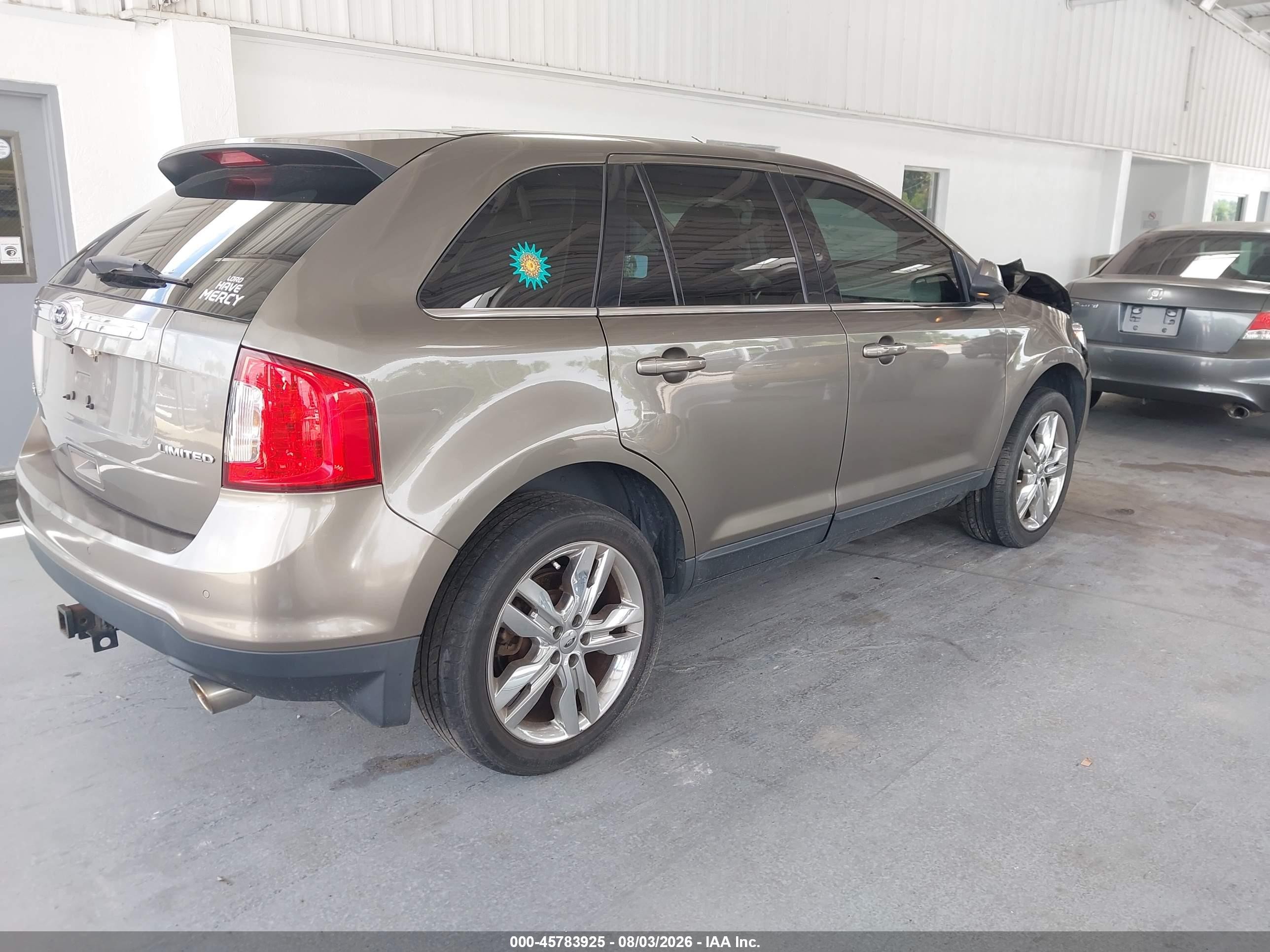 2013 Ford Edge Limited Gold vin: 2FMDK3KC2DBC25928