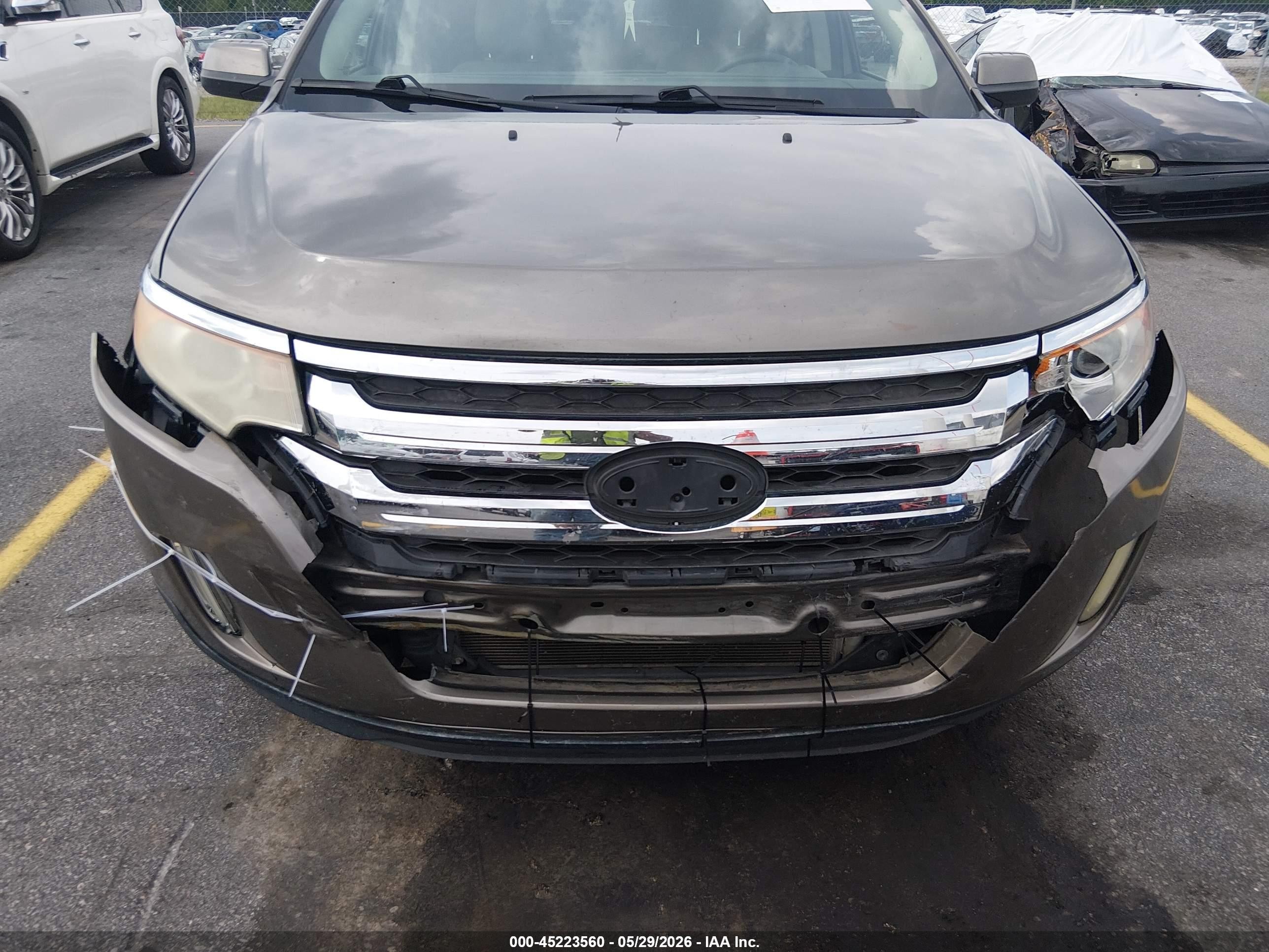 2014 Ford Edge Limited Gray vin: 2FMDK3KC2EBA46922