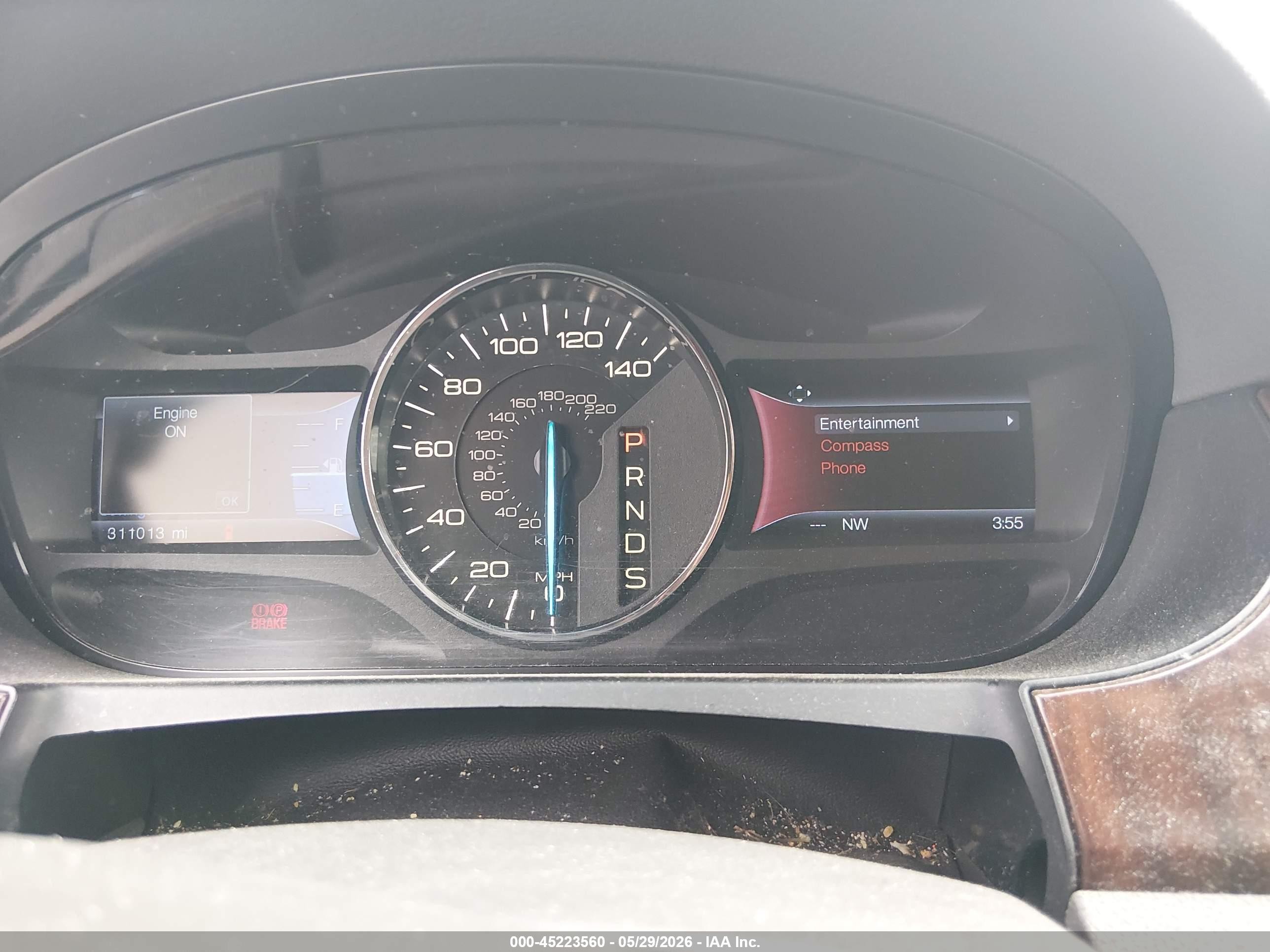 2014 Ford Edge Limited Gray vin: 2FMDK3KC2EBA46922