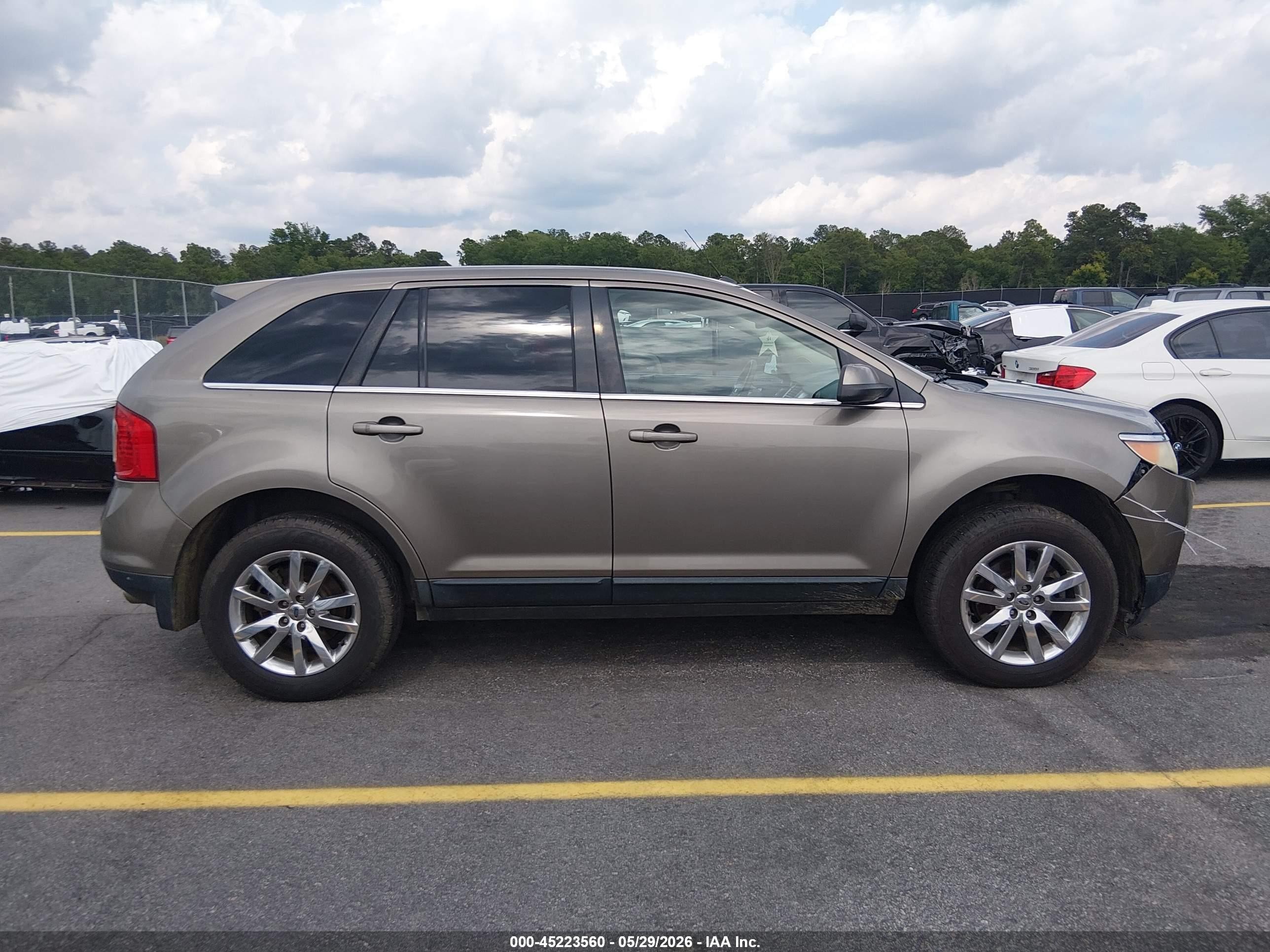 2014 Ford Edge Limited Gray vin: 2FMDK3KC2EBA46922