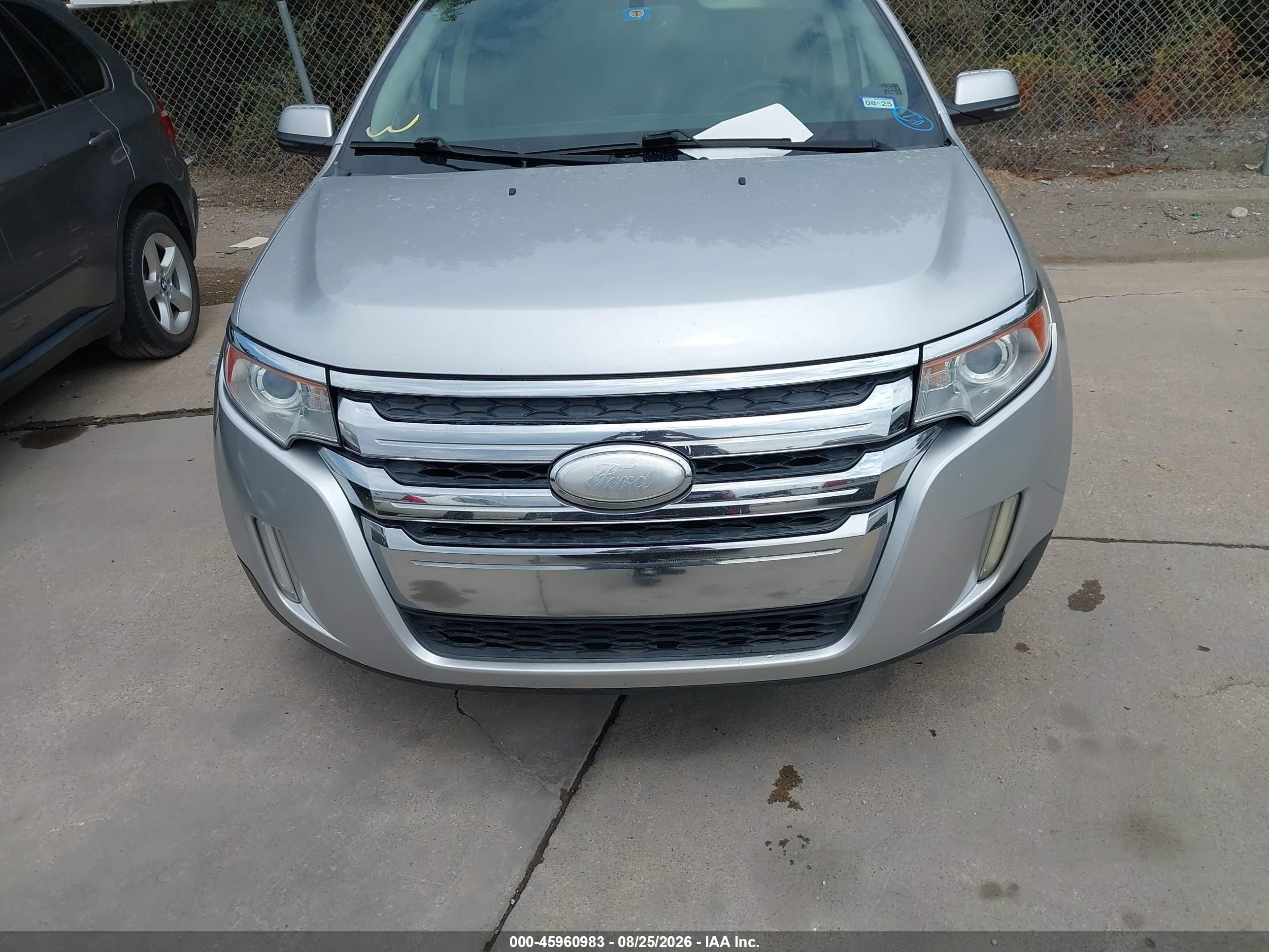 2014 Ford Edge Limited Серебряный vin: 2FMDK3KC2EBA49836