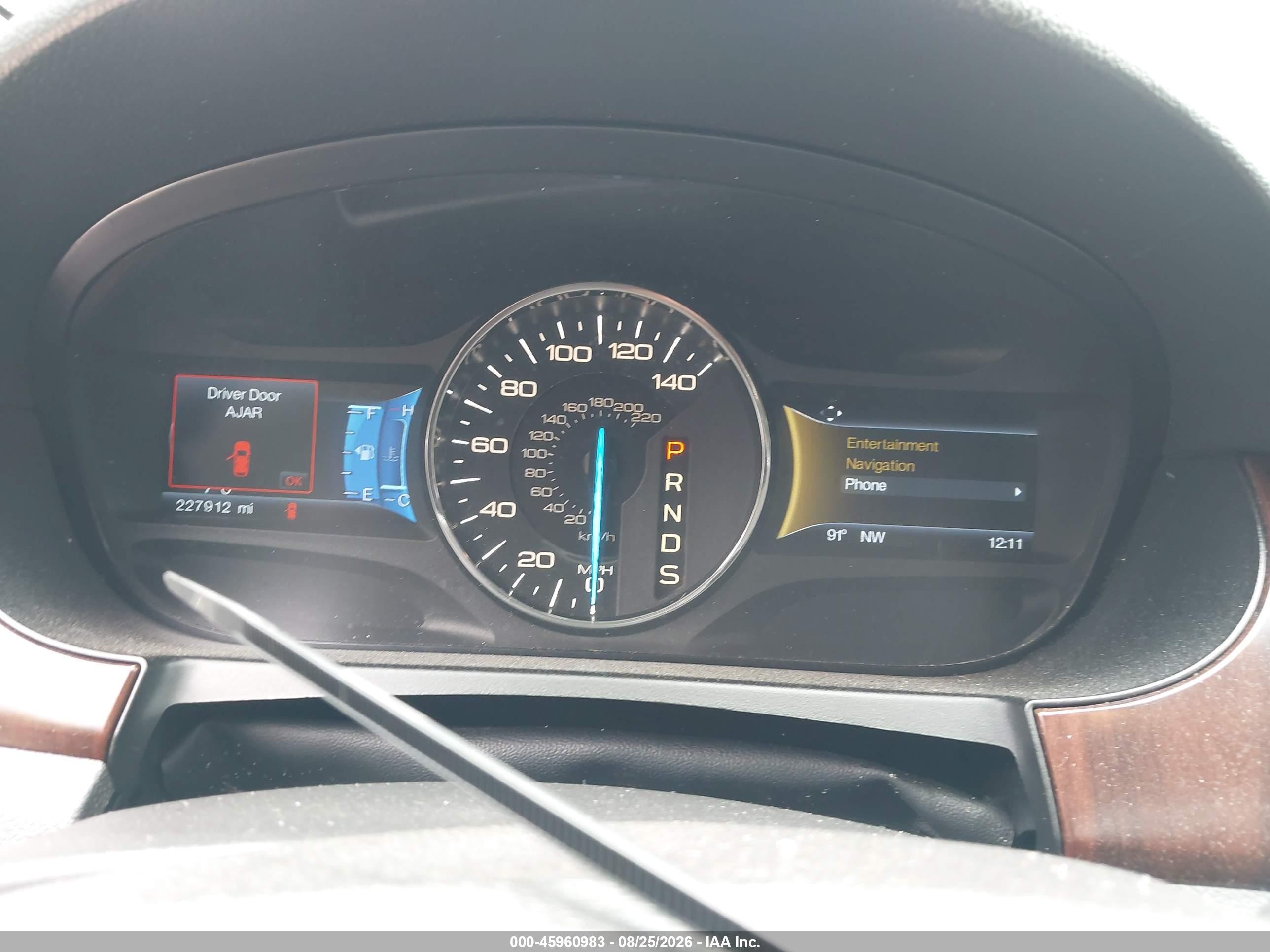 2014 Ford Edge Limited Серебряный vin: 2FMDK3KC2EBA49836