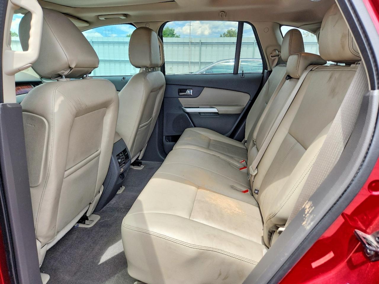 2014 Ford Edge Limited Red vin: 2FMDK3KC2EBA74882