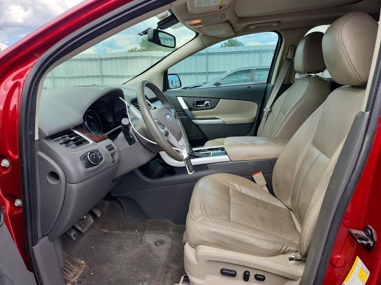 2014 Ford Edge Limited Red vin: 2FMDK3KC2EBA74882