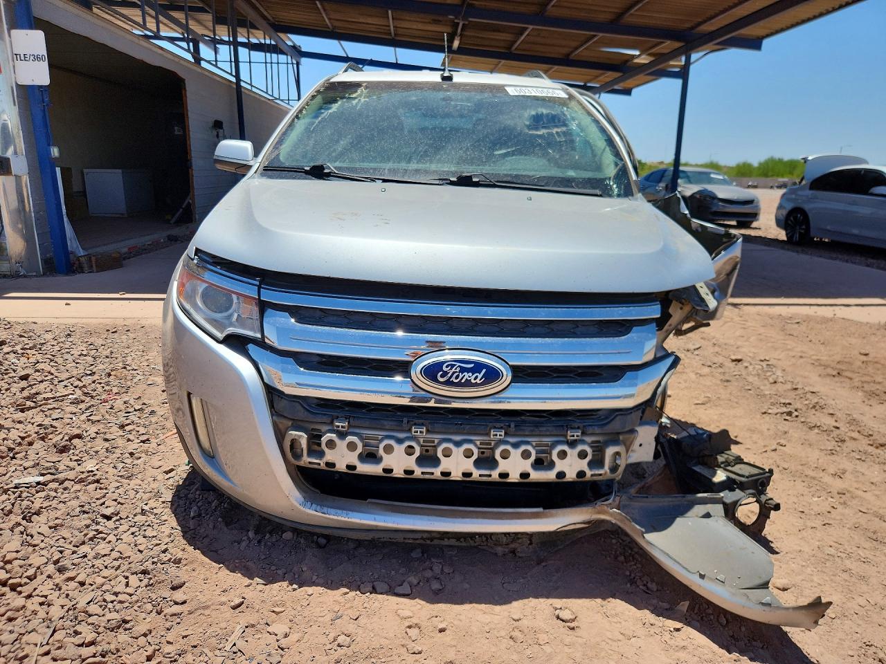 2014 Ford Edge Limited Silver vin: 2FMDK3KC2EBA90824