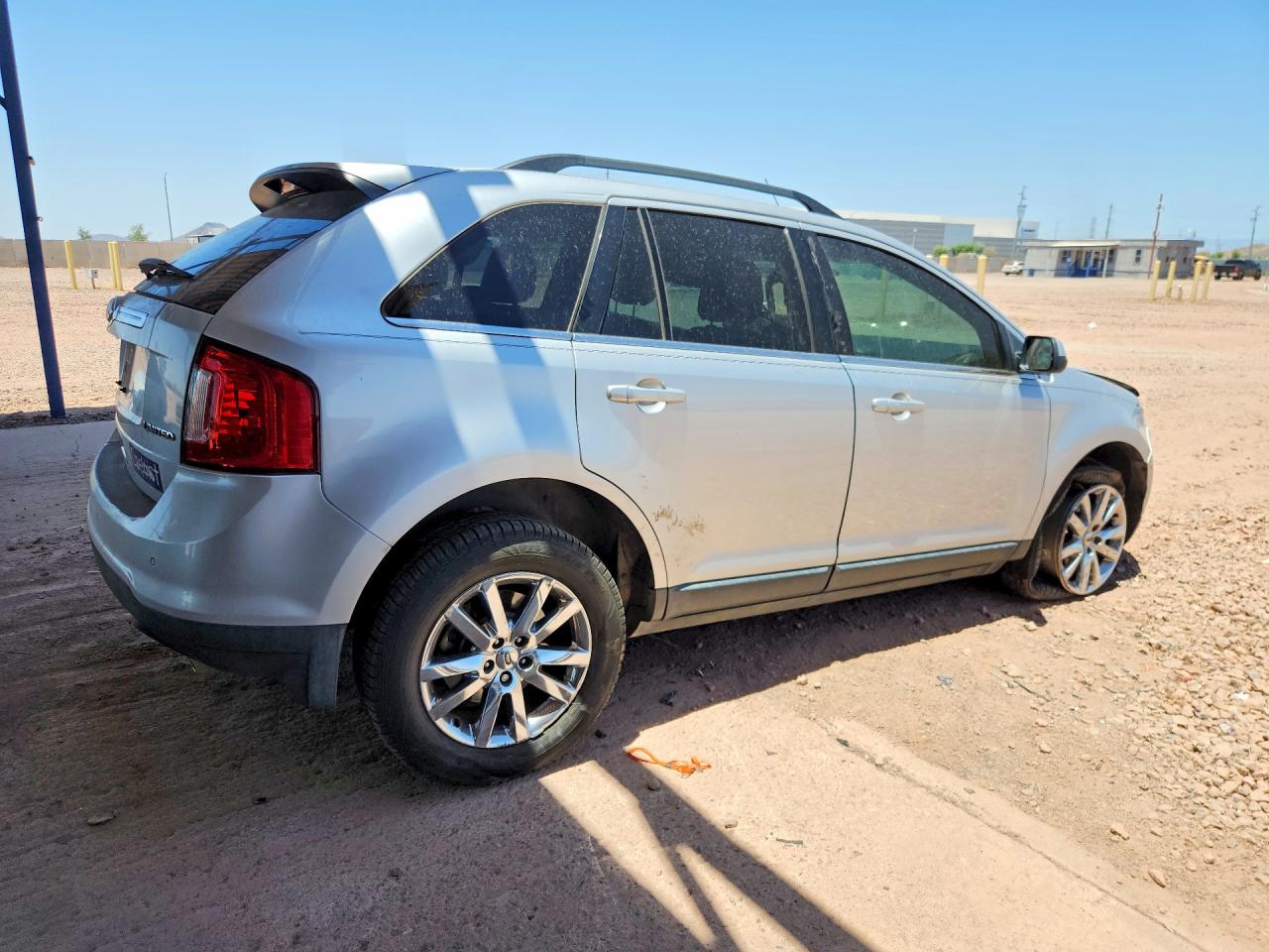 2014 Ford Edge Limited Silver vin: 2FMDK3KC2EBA90824
