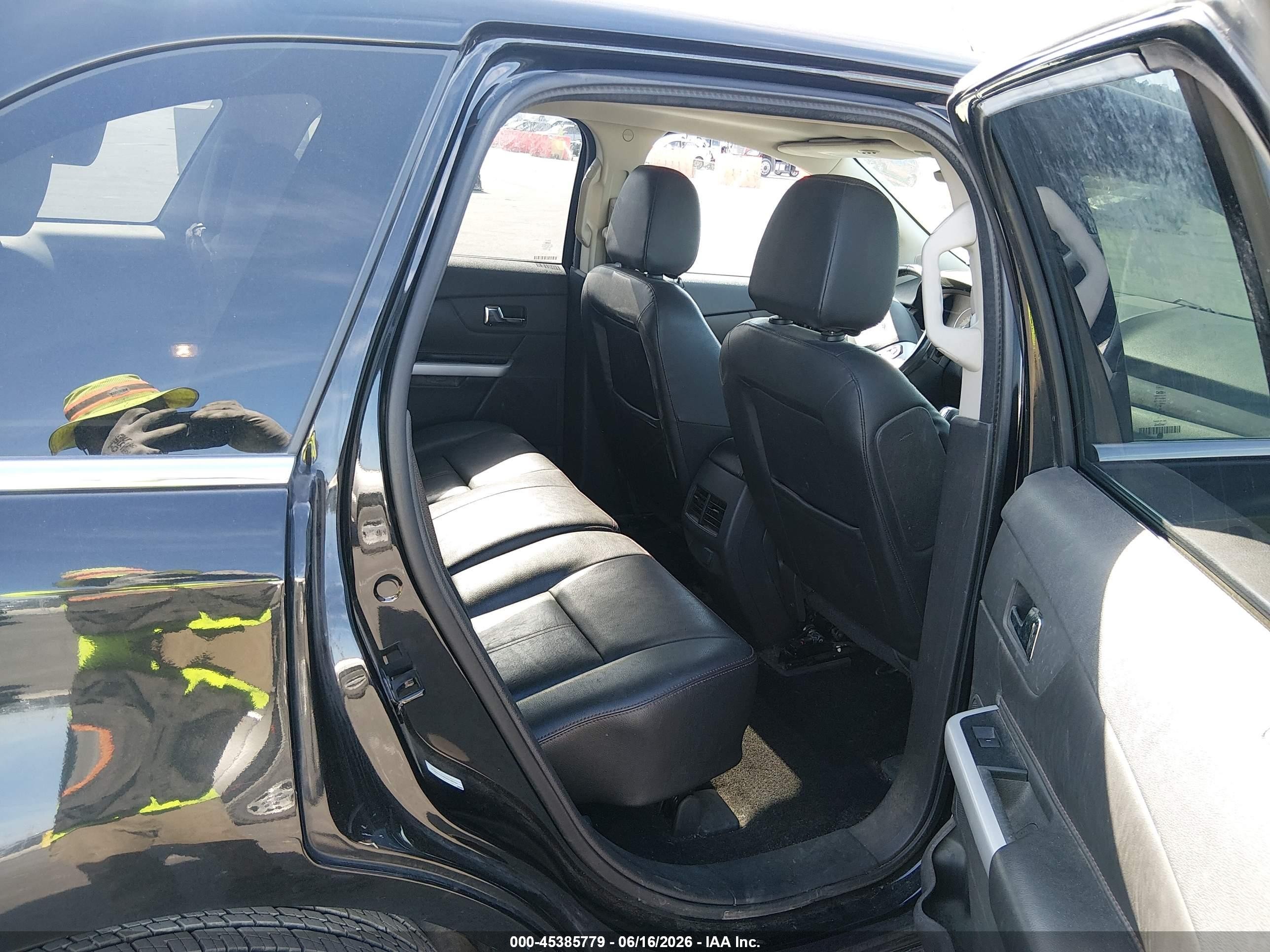 2014 Ford Edge Limited Черный vin: 2FMDK3KC2EBB64548