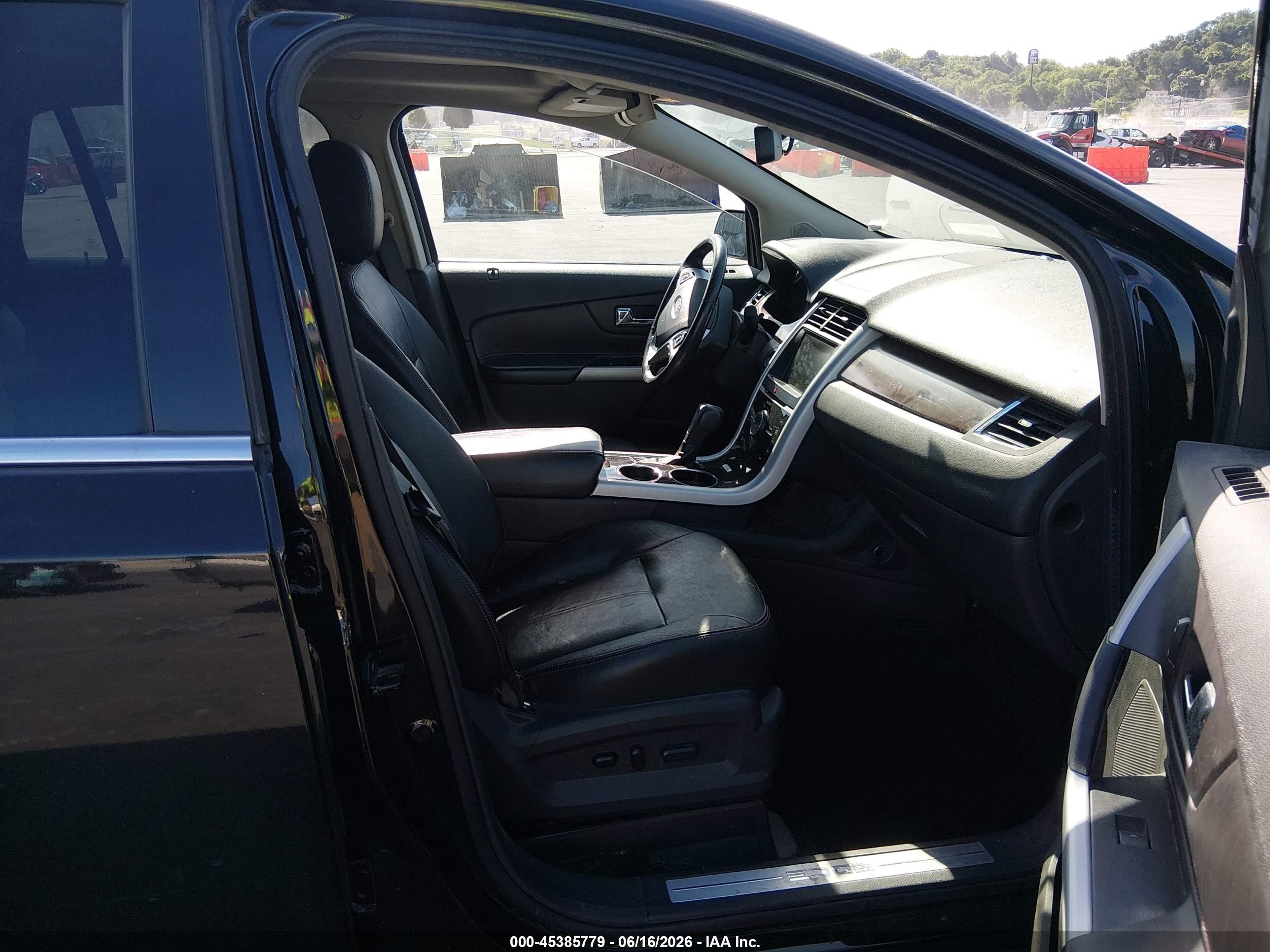 2014 Ford Edge Limited Черный vin: 2FMDK3KC2EBB64548