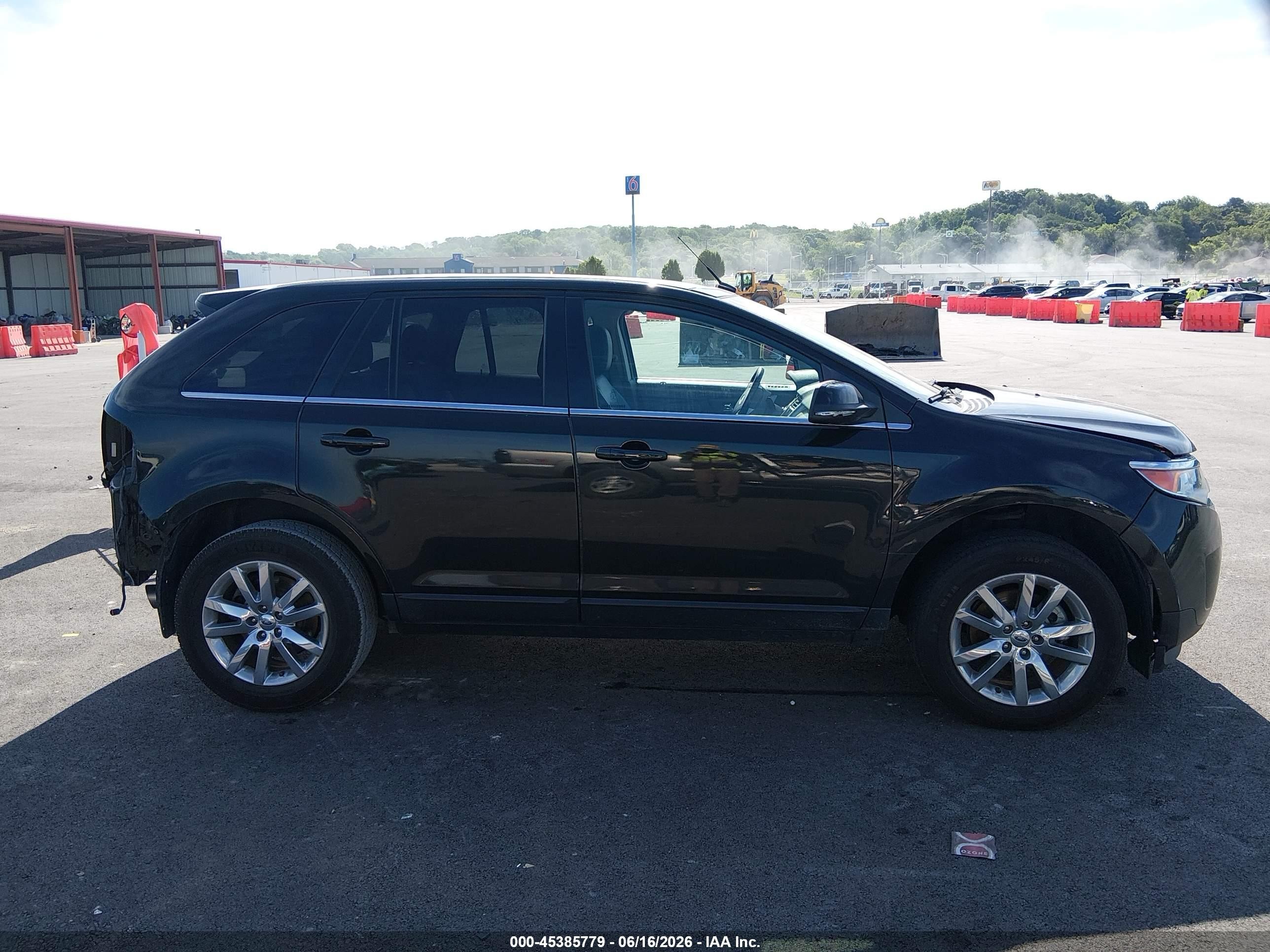 2014 Ford Edge Limited Черный vin: 2FMDK3KC2EBB64548
