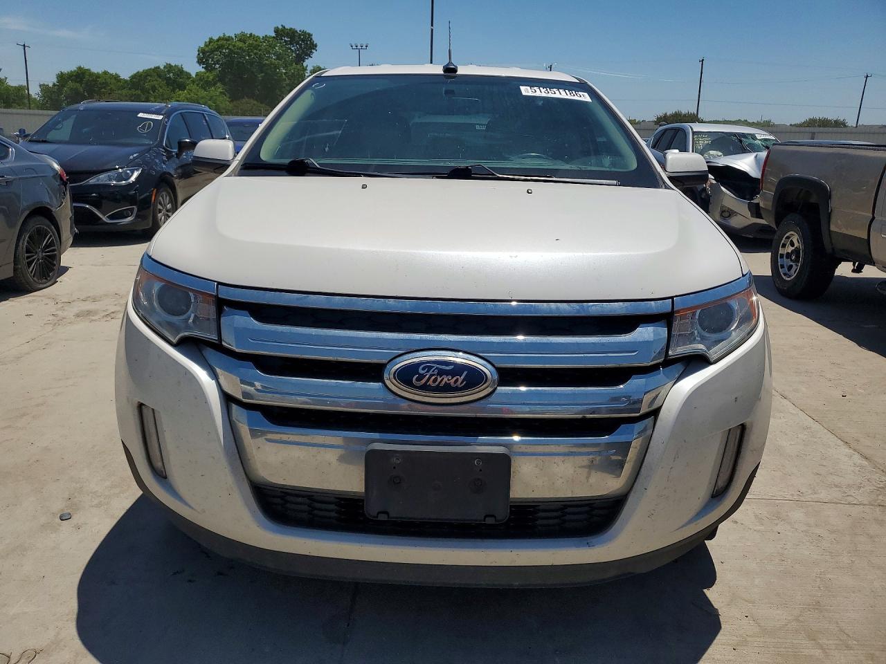 2014 Ford Edge Limited White vin: 2FMDK3KC2EBB85917