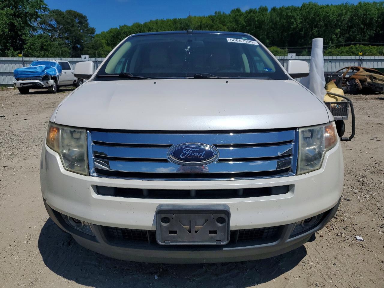 2010 Ford Edge Limited Белый vin: 2FMDK3KC3ABA00610