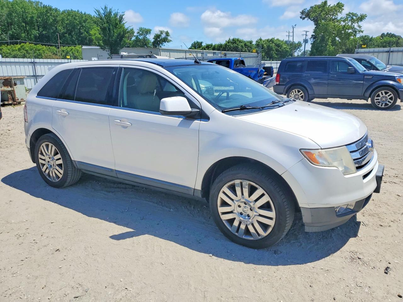 2010 Ford Edge Limited Белый vin: 2FMDK3KC3ABA00610