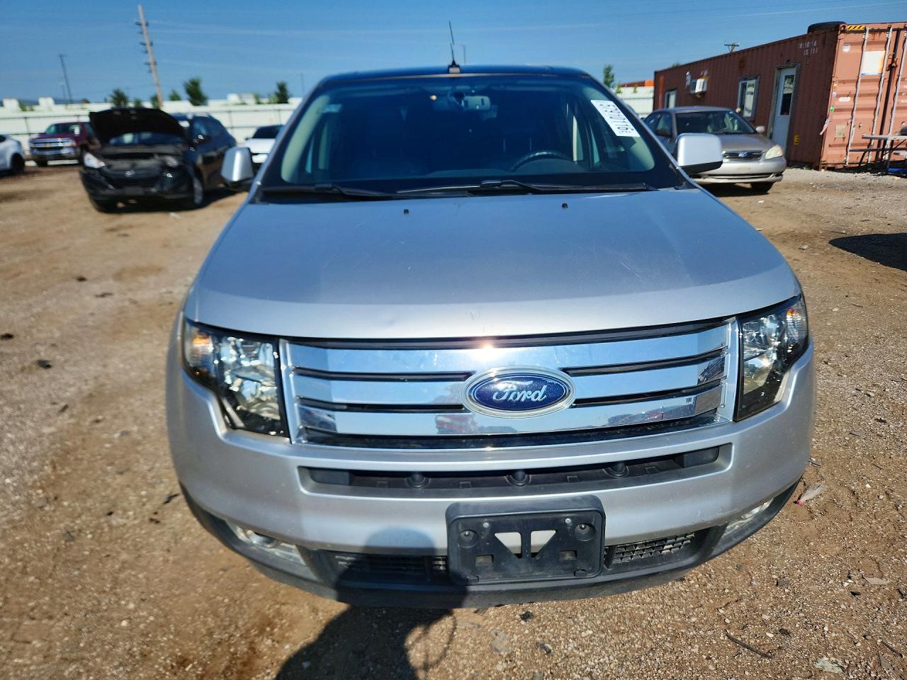 2010 Ford Edge Limited Silver vin: 2FMDK3KC3ABA16385