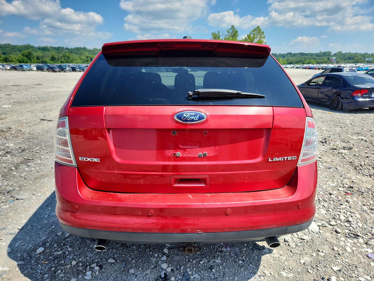 2010 Ford Edge Limited Red vin: 2FMDK3KC3ABA84380