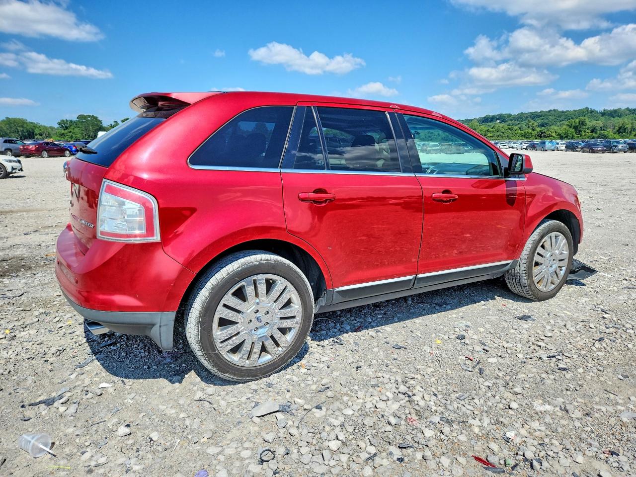 2010 Ford Edge Limited Red vin: 2FMDK3KC3ABA84380