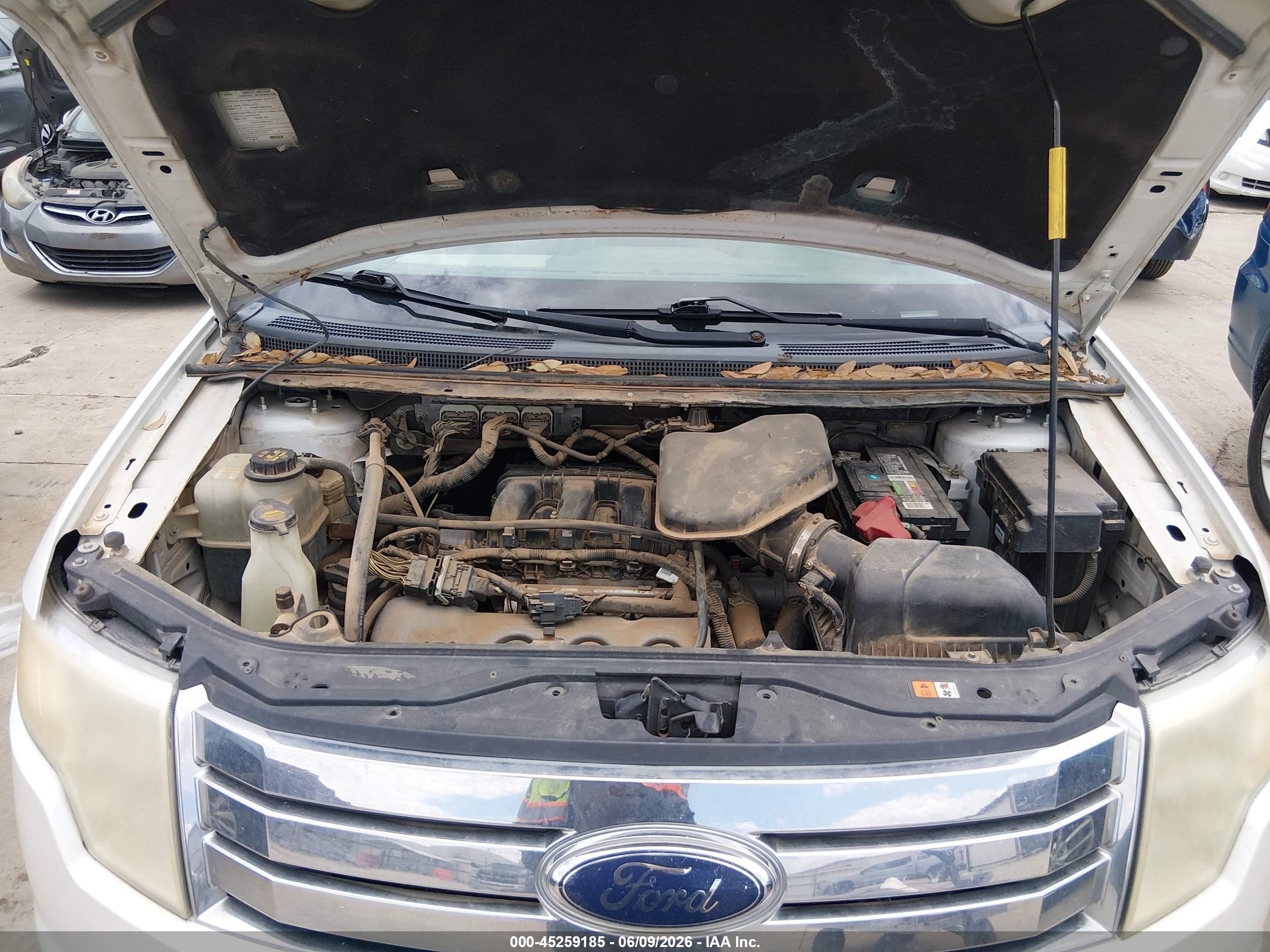 2010 Ford Edge Limited White vin: 2FMDK3KC3ABA88476
