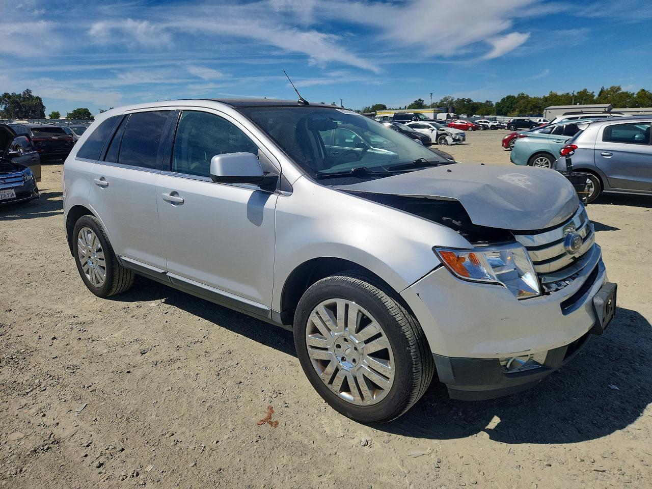 2010 Ford Edge Limited Silver vin: 2FMDK3KC3ABB65573