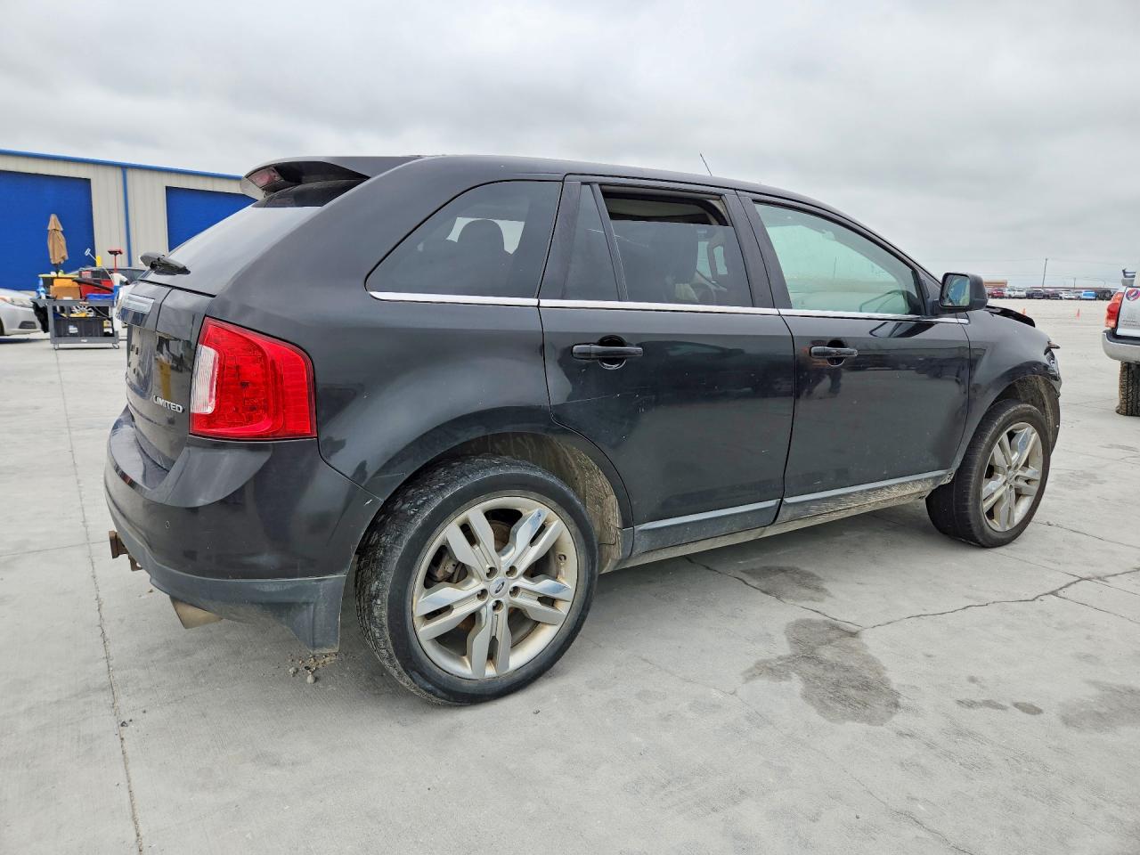 2011 Ford Edge Limited Black vin: 2FMDK3KC3BBA19403