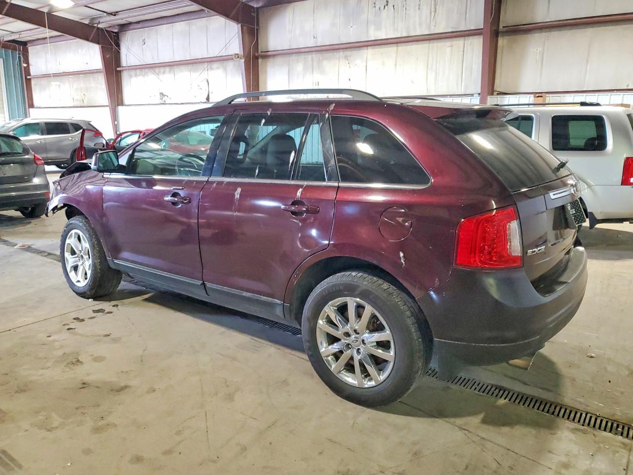2011 Ford Edge Limited Бордовый vin: 2FMDK3KC3BBA20003