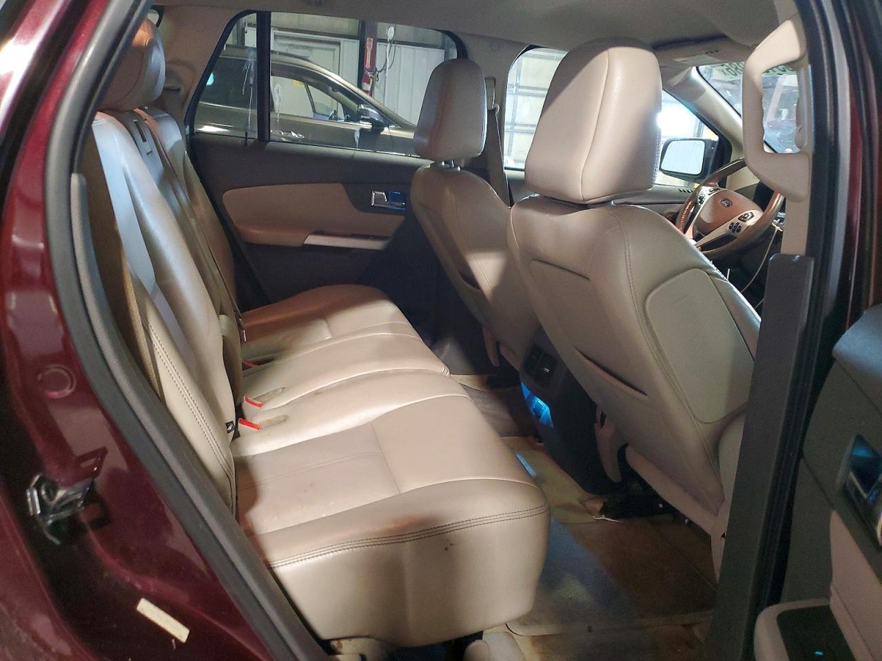 2011 Ford Edge Limited Бордовый vin: 2FMDK3KC3BBA20003