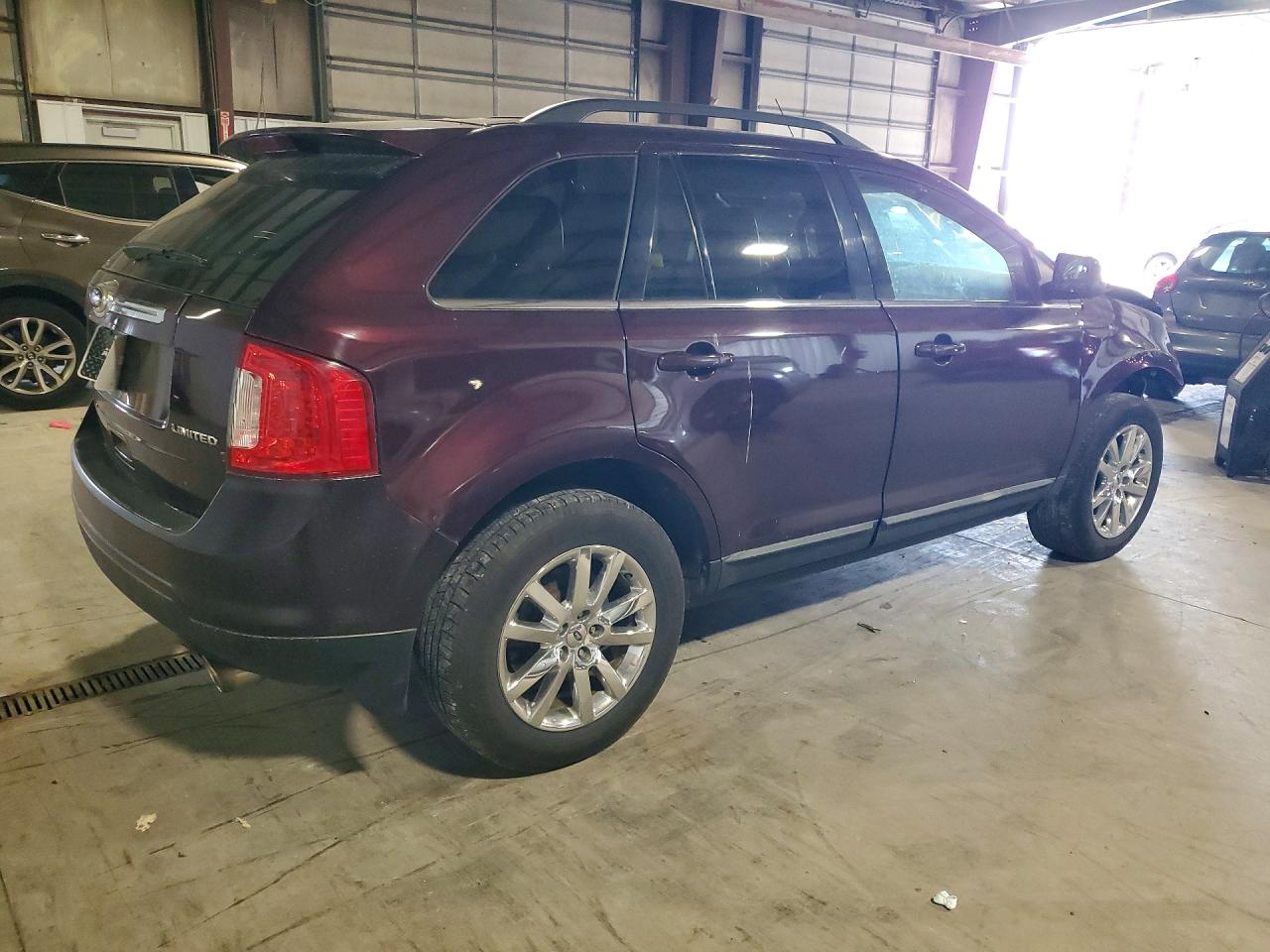 2011 Ford Edge Limited Бордовый vin: 2FMDK3KC3BBA20003
