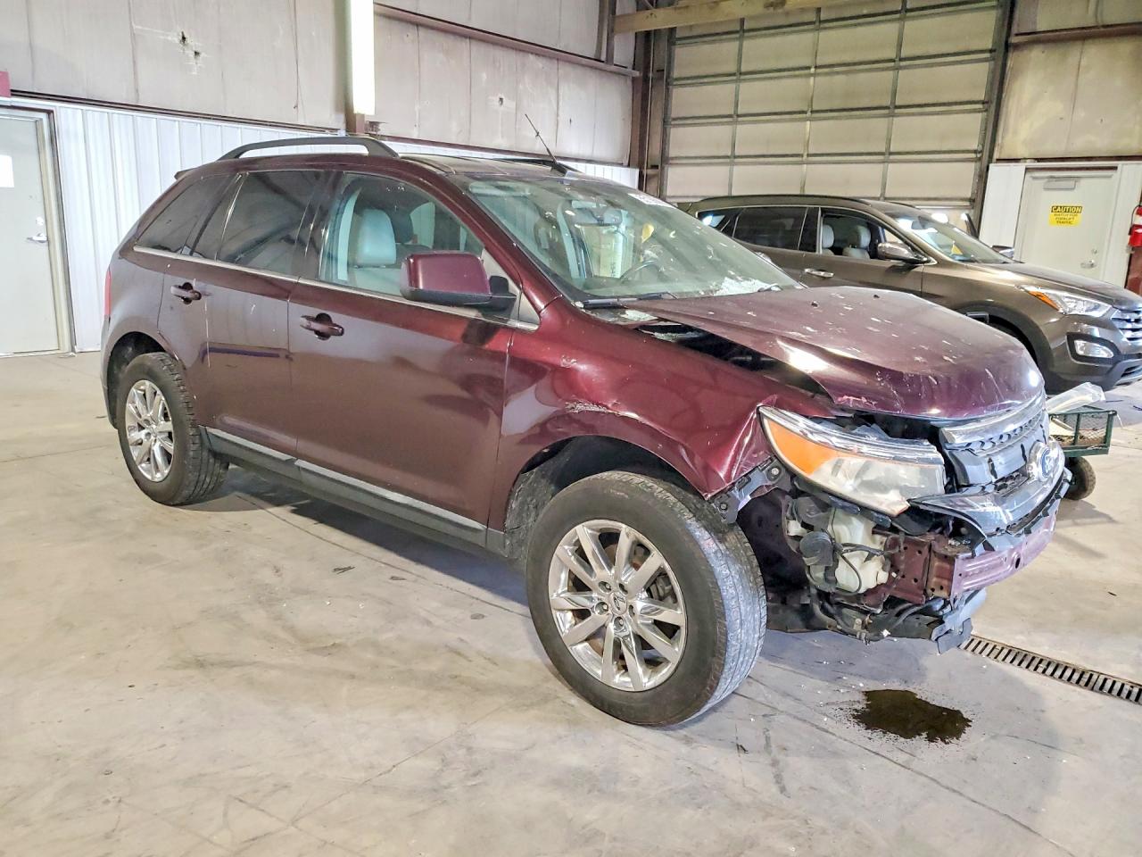 2011 Ford Edge Limited Бордовый vin: 2FMDK3KC3BBA20003