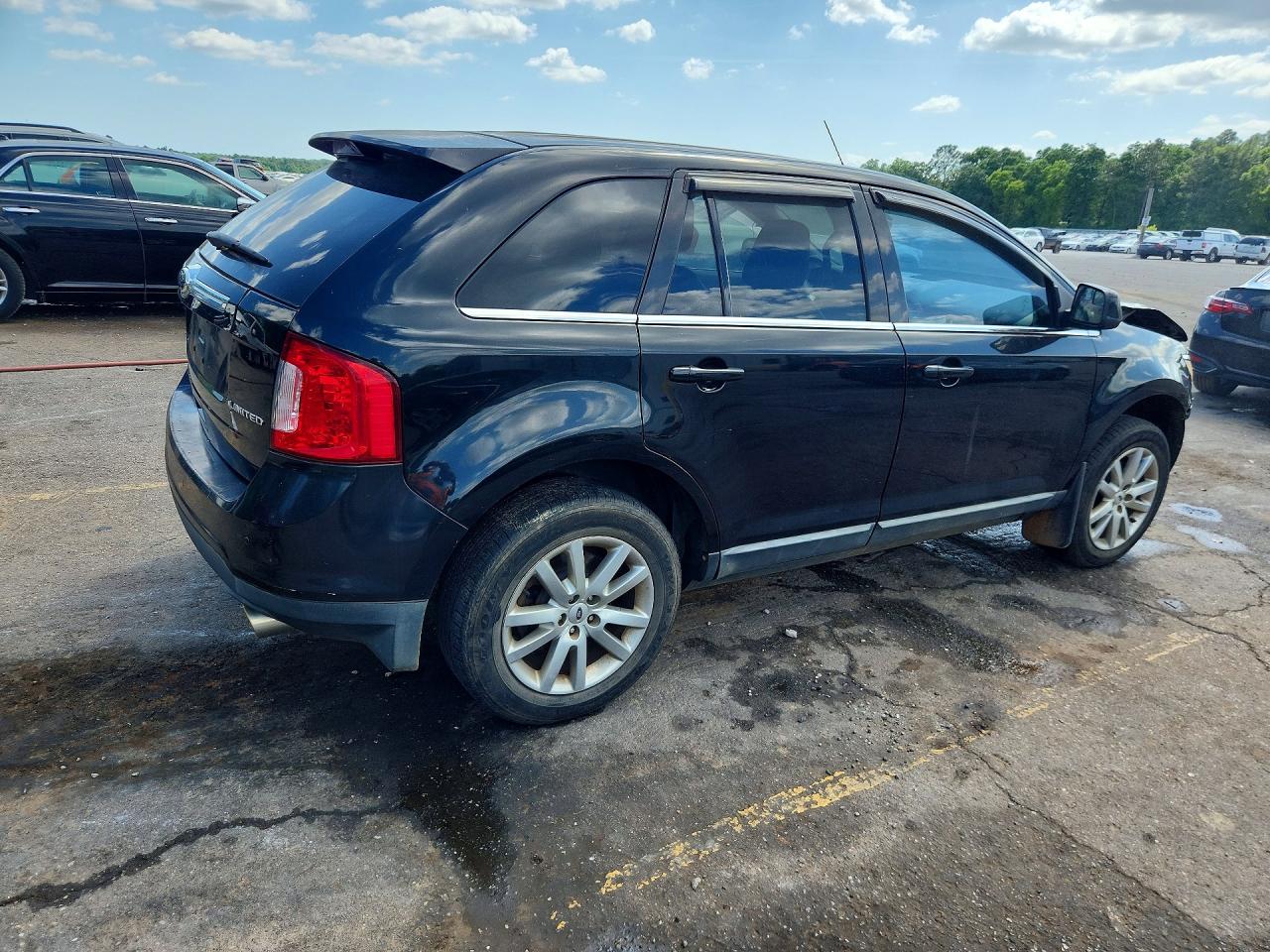 2011 Ford Edge Limited Black vin: 2FMDK3KC3BBA23788