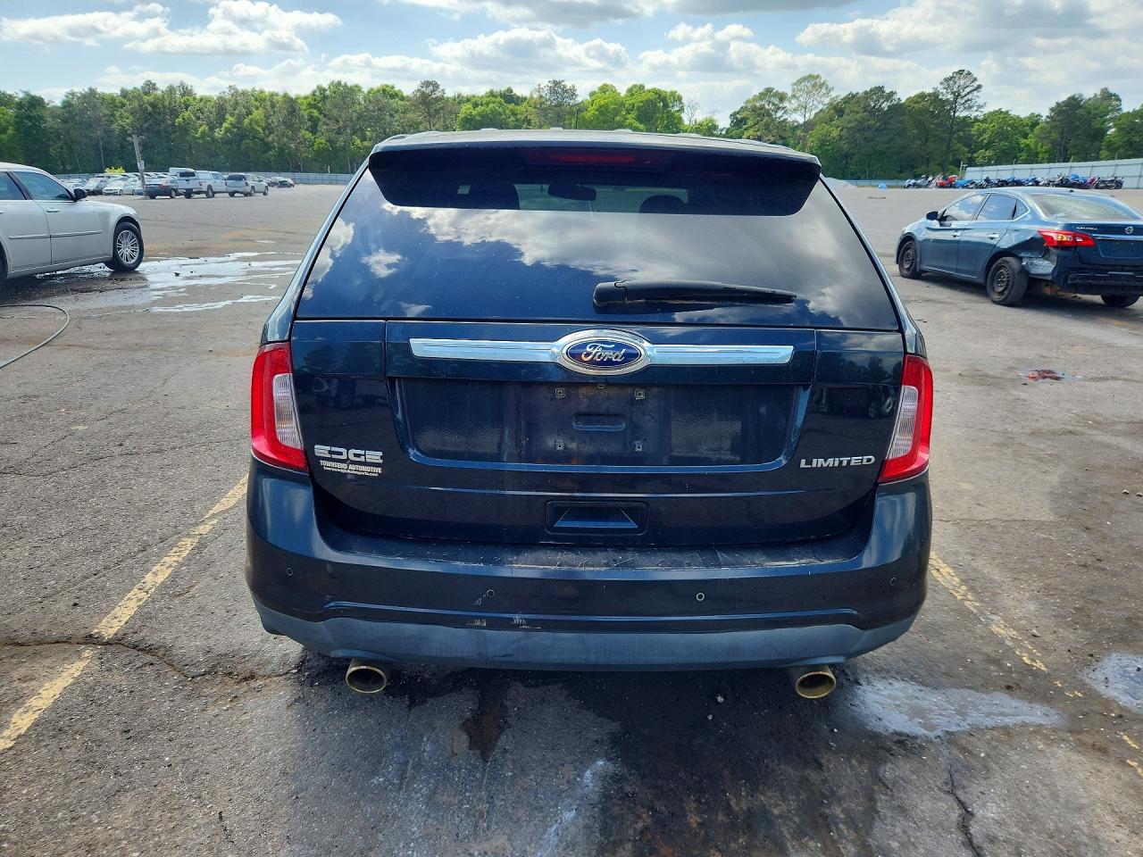 2011 Ford Edge Limited Black vin: 2FMDK3KC3BBA23788