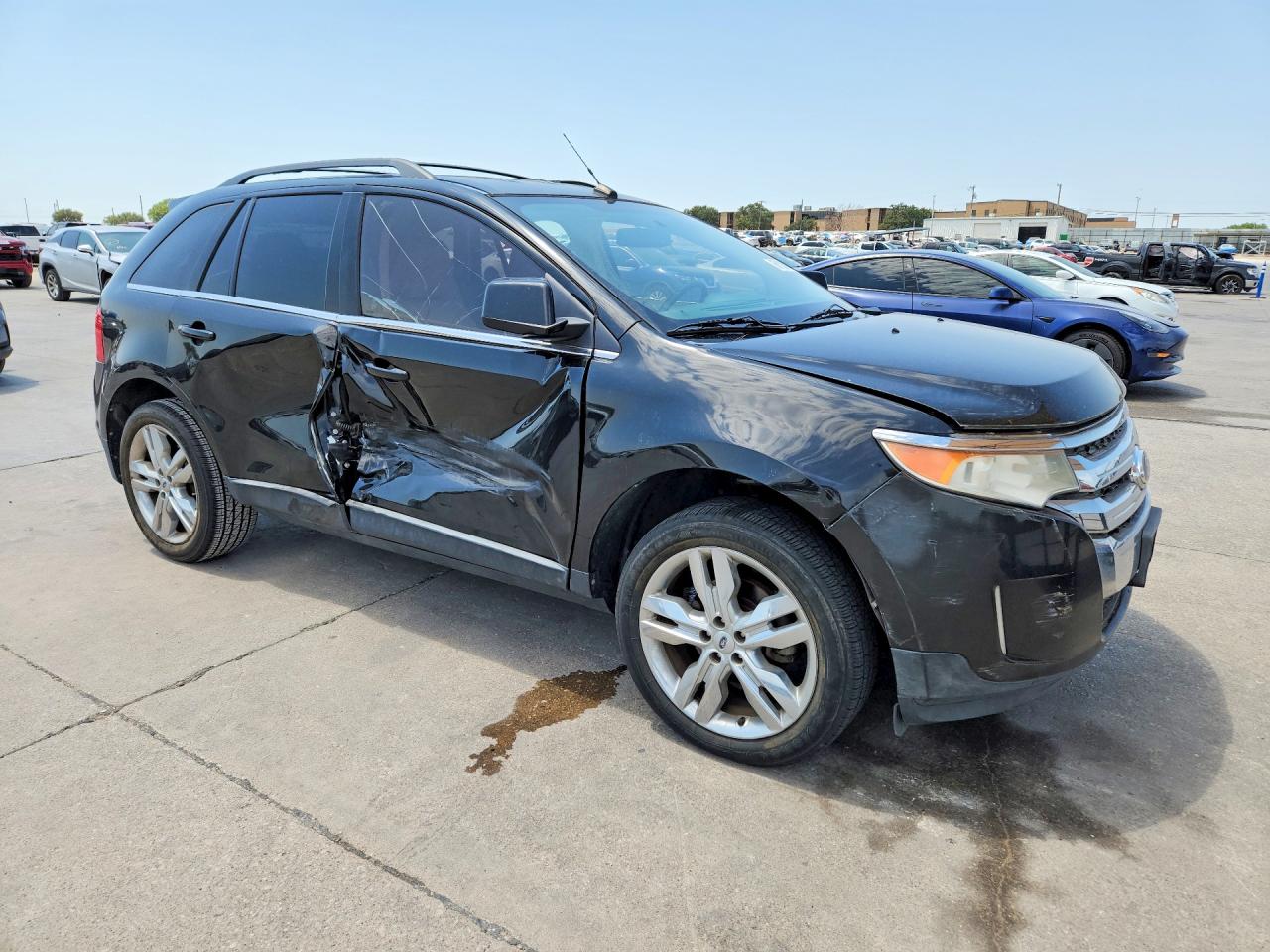 2011 Ford Edge Limited Black vin: 2FMDK3KC3BBA36170