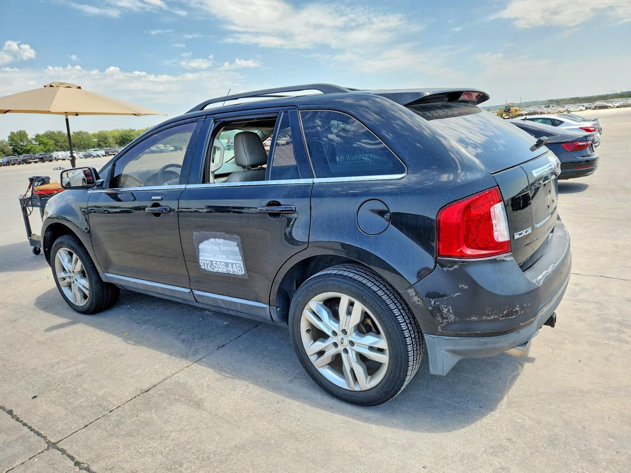 2011 Ford Edge Limited Black vin: 2FMDK3KC3BBA36170