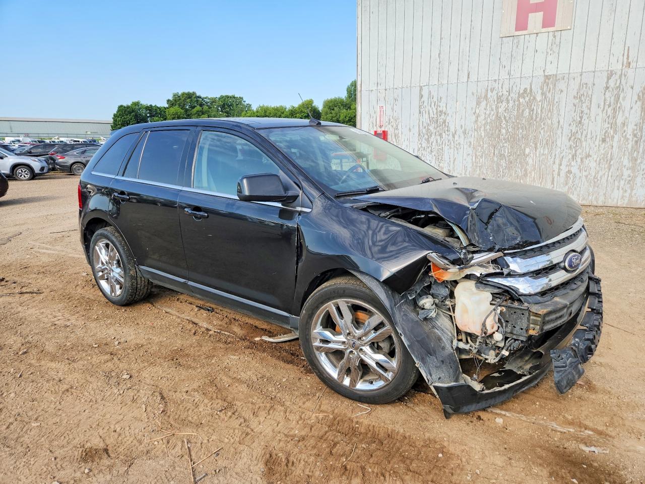 2011 Ford Edge Limited Black vin: 2FMDK3KC3BBA49680